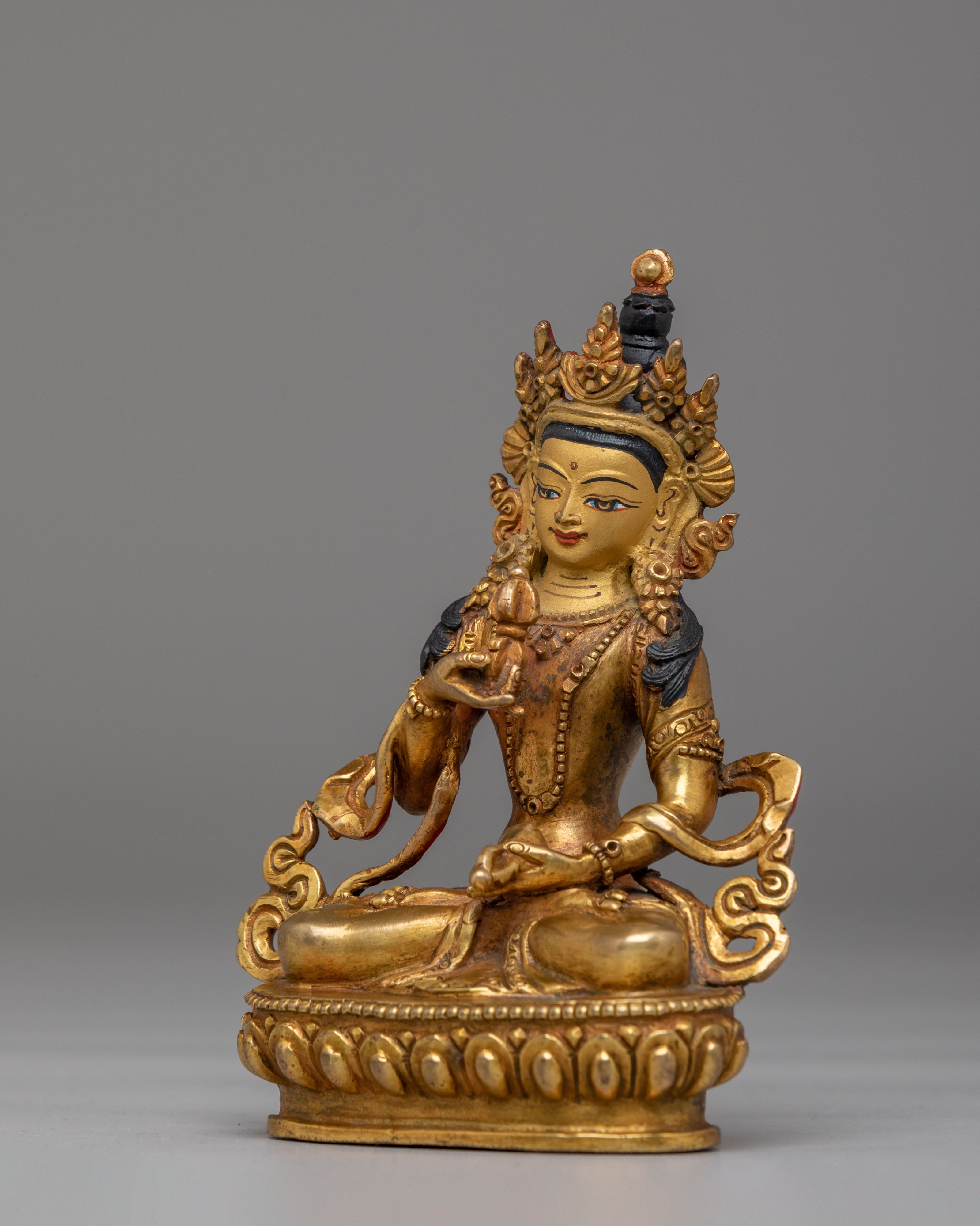 Buddhist Vajrasattva Sculpture | Handcrafted Tibetan Art