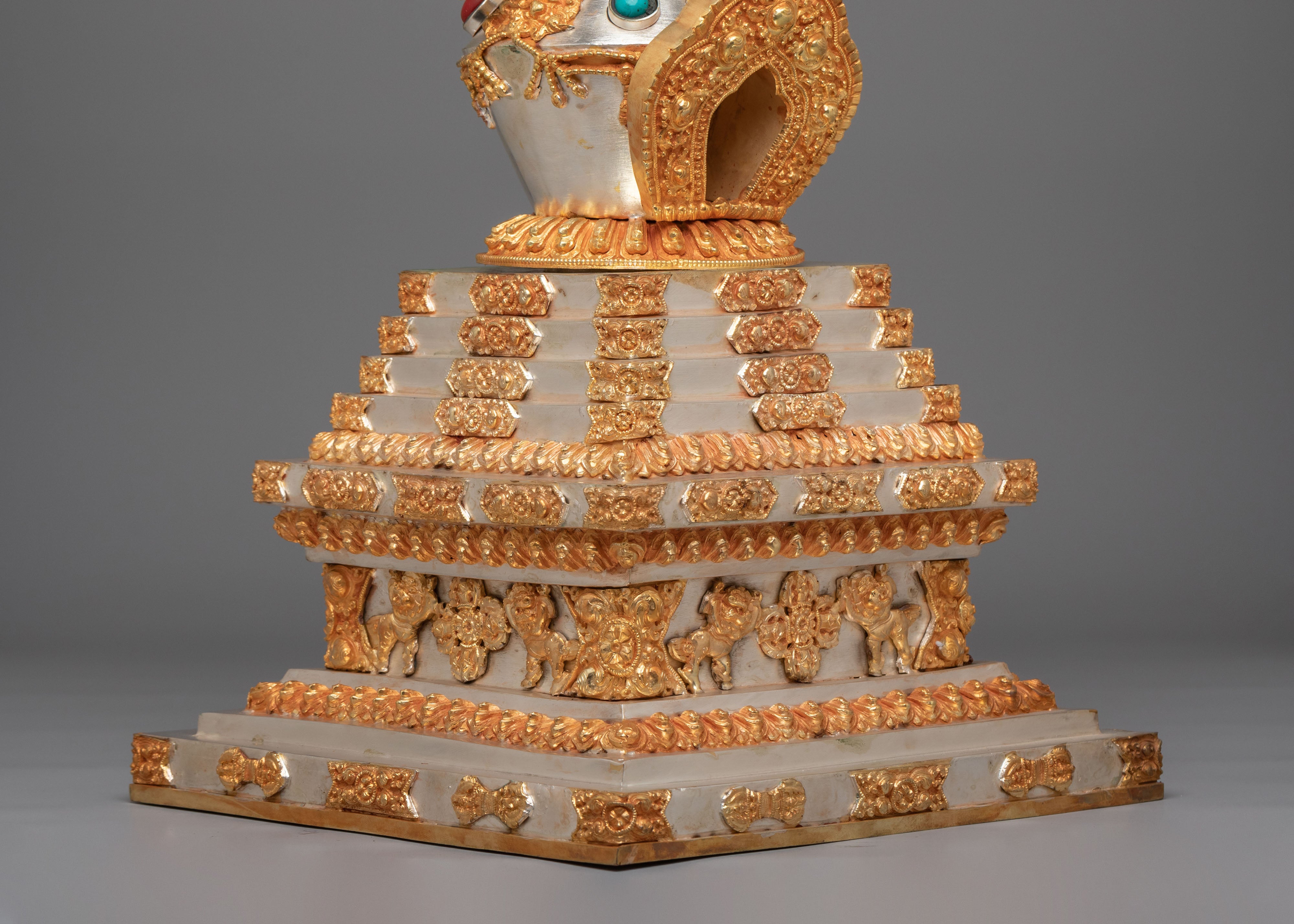 Tibetan Buddhist Stupa for Ritual | Buddhist Meditation Stupa