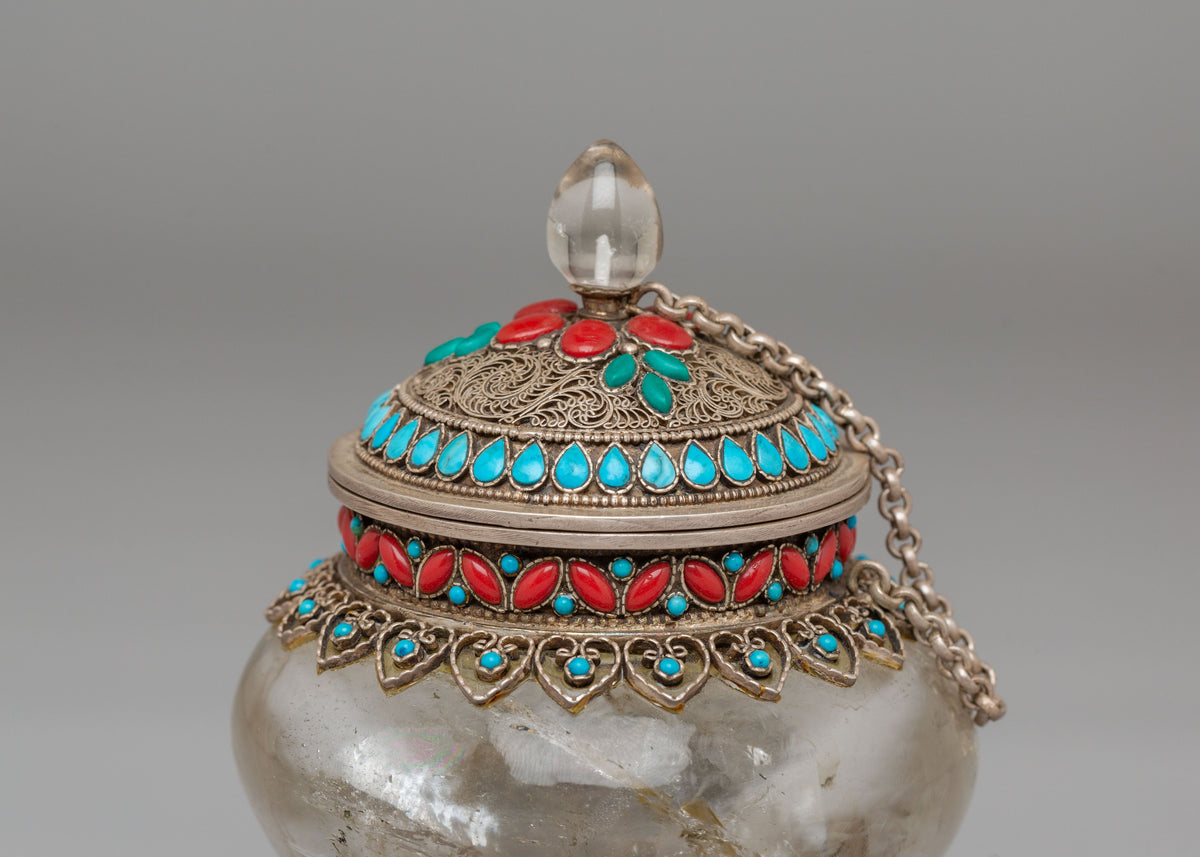 Handcrafted Rice Pot for Ritual | Sacred Offering Vessel for Ceremonies