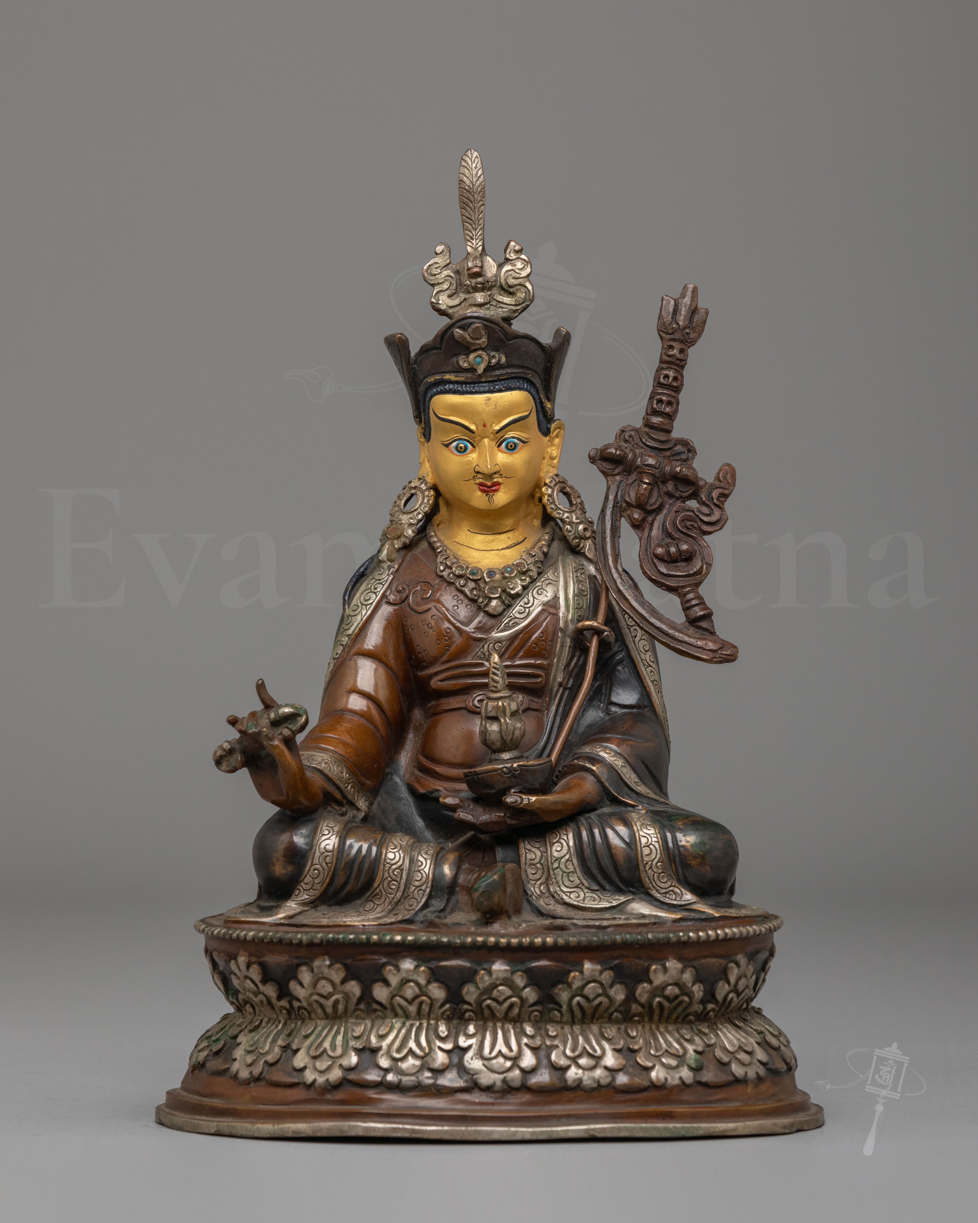 Tibetan Guru Rinpoche Padmasambhava Statue