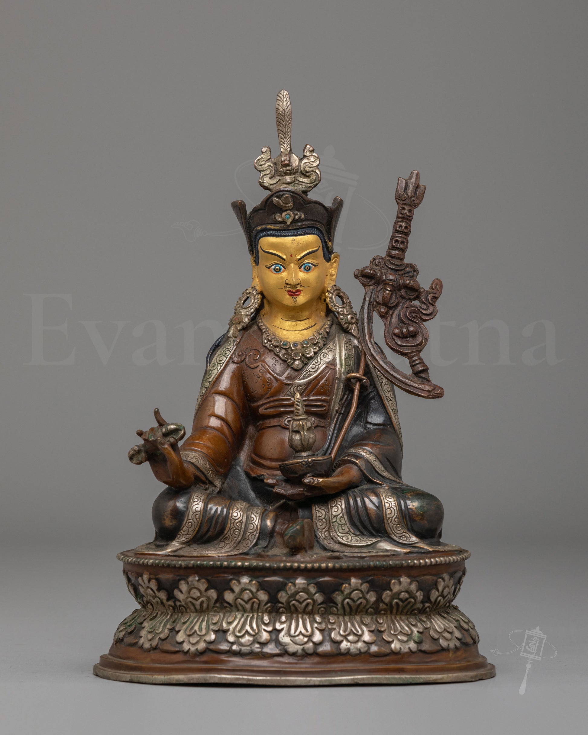 Tibetan Guru Rinpoche Padmasambhava Statue
