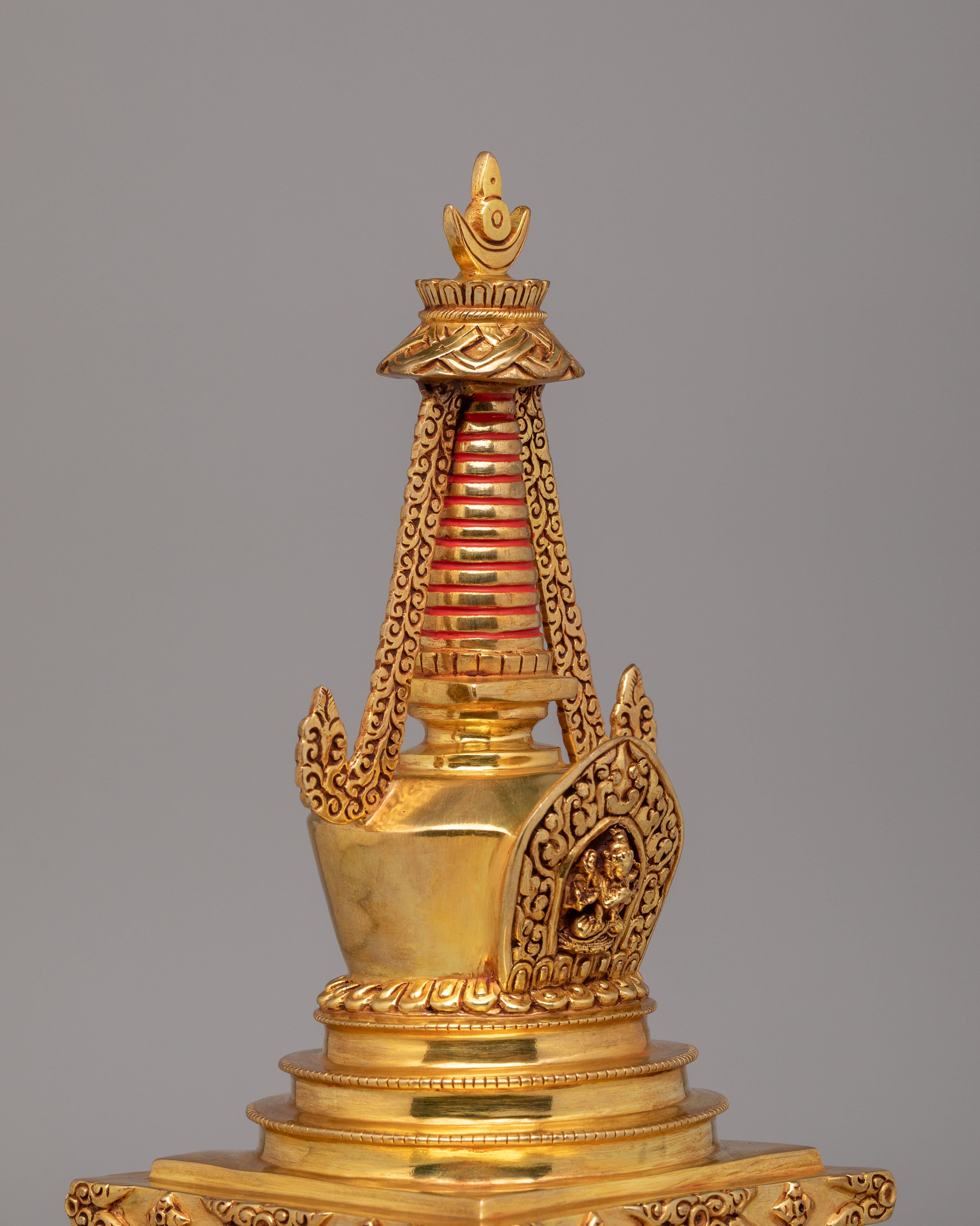 Tibetan Namgyalma Shrine Stupa | Meditation Altar Decor