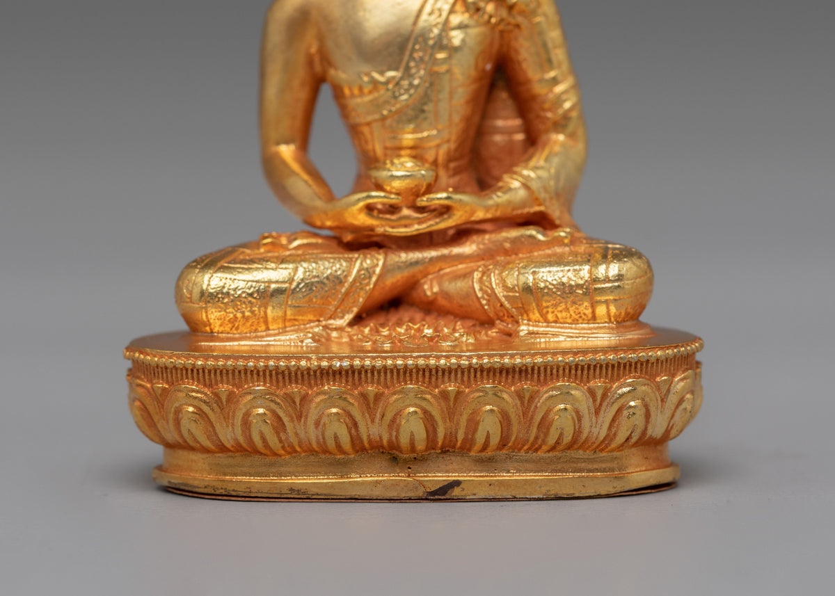 Scared Amitabha Buddha Statue | Handcrafted Tibetan Artwork