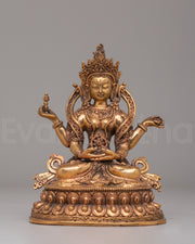 Prajnaparamita Altar Figurine