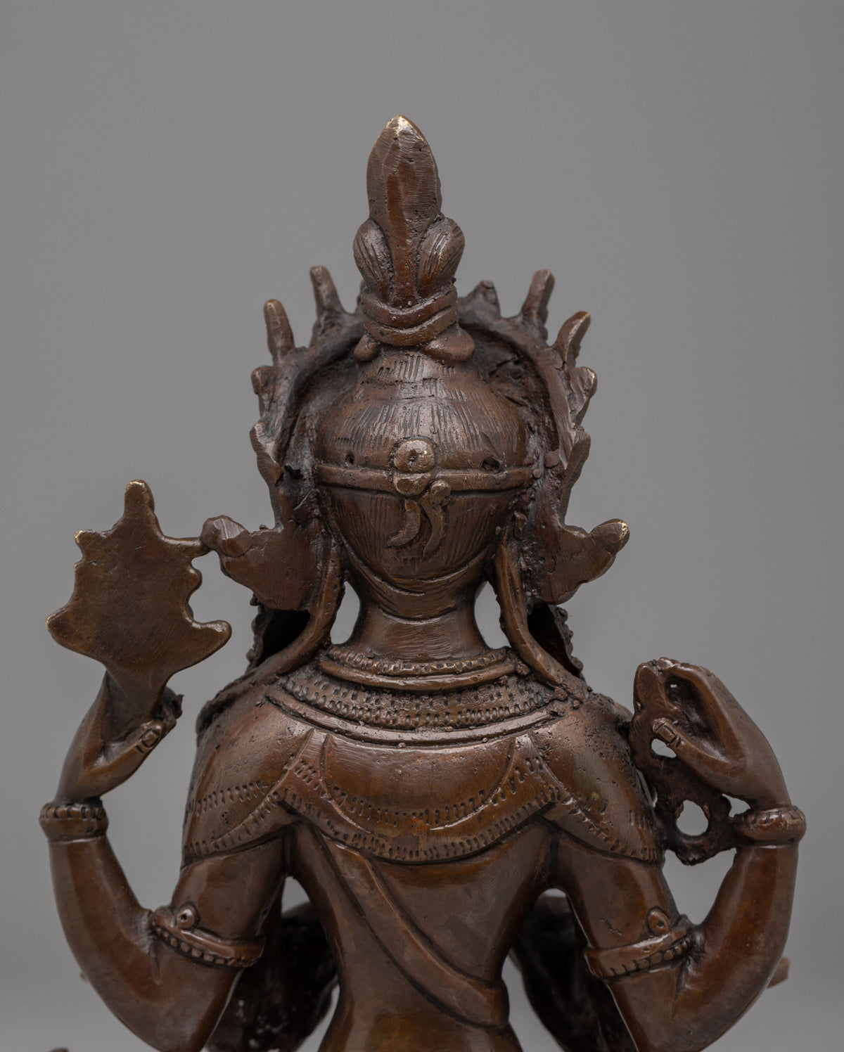 Tibetan Bodhisattva Chenrezig Statue | Handcrafted Tibetan Buddhist Art