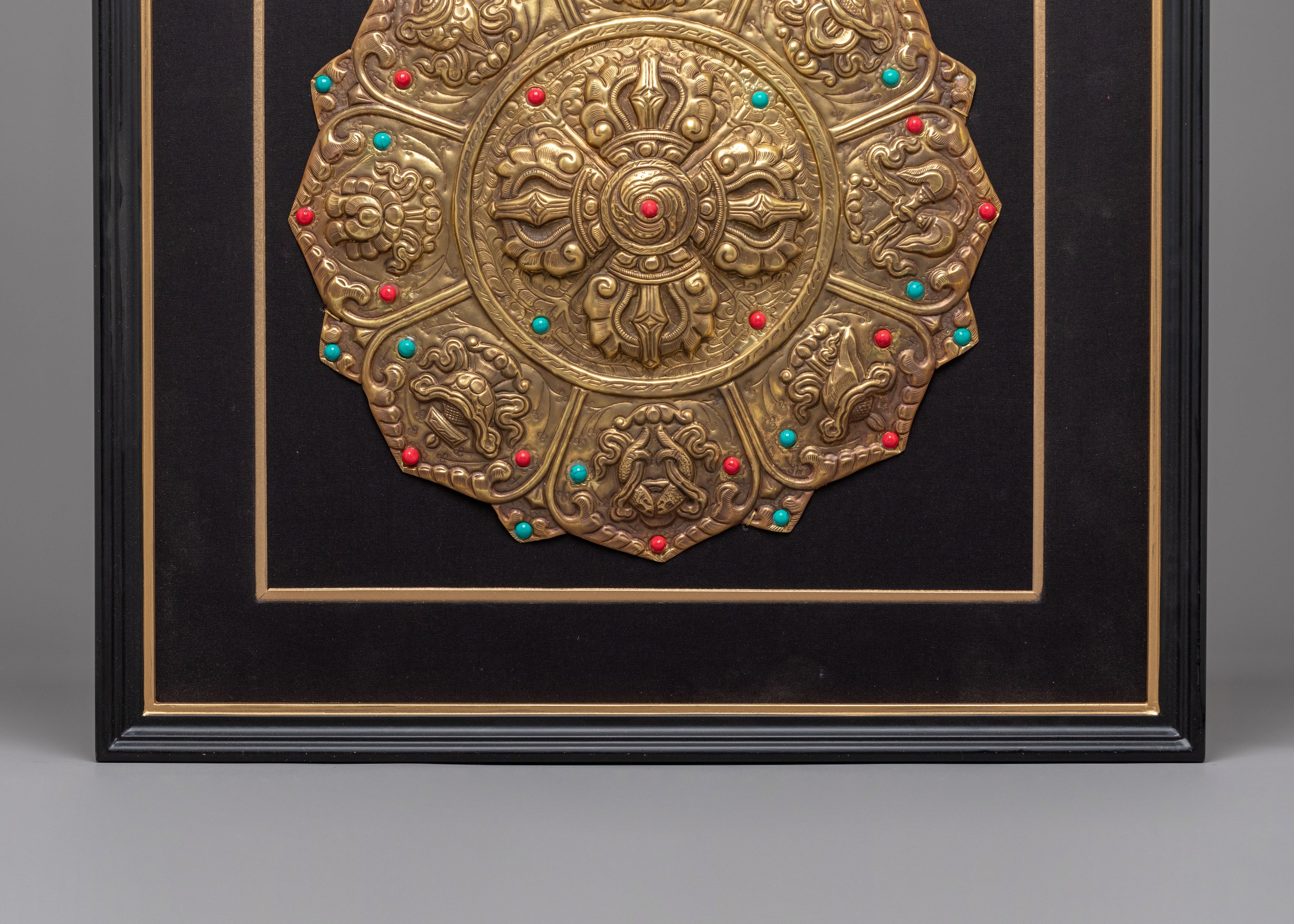 Tibetan Double Vajra Wall Hanging | Handcrafted Decorative Art