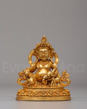 Handcrafted Dzambhala Sculpture