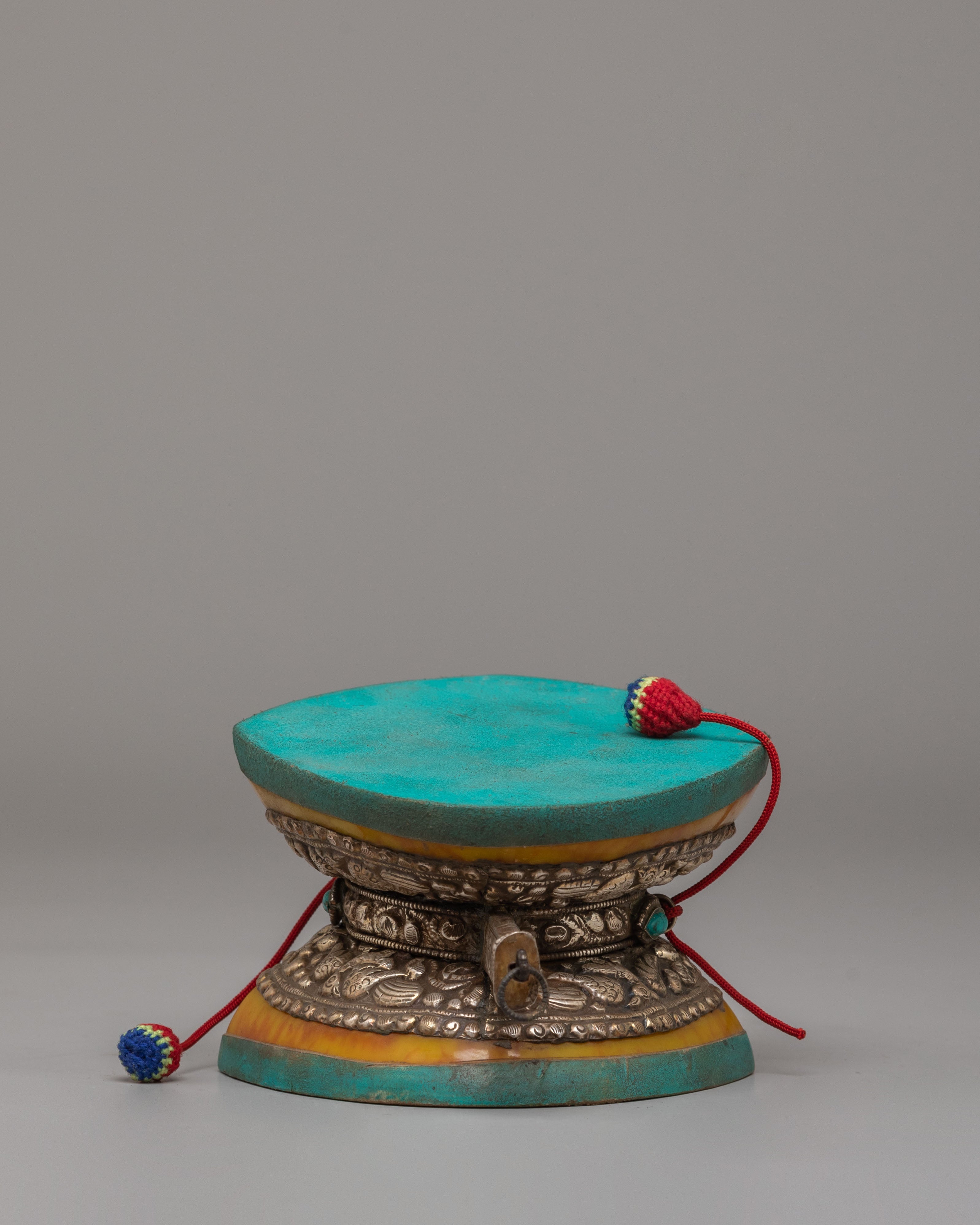 Buddhist Ritual Damaru | Handcrafted Tibetan Drum