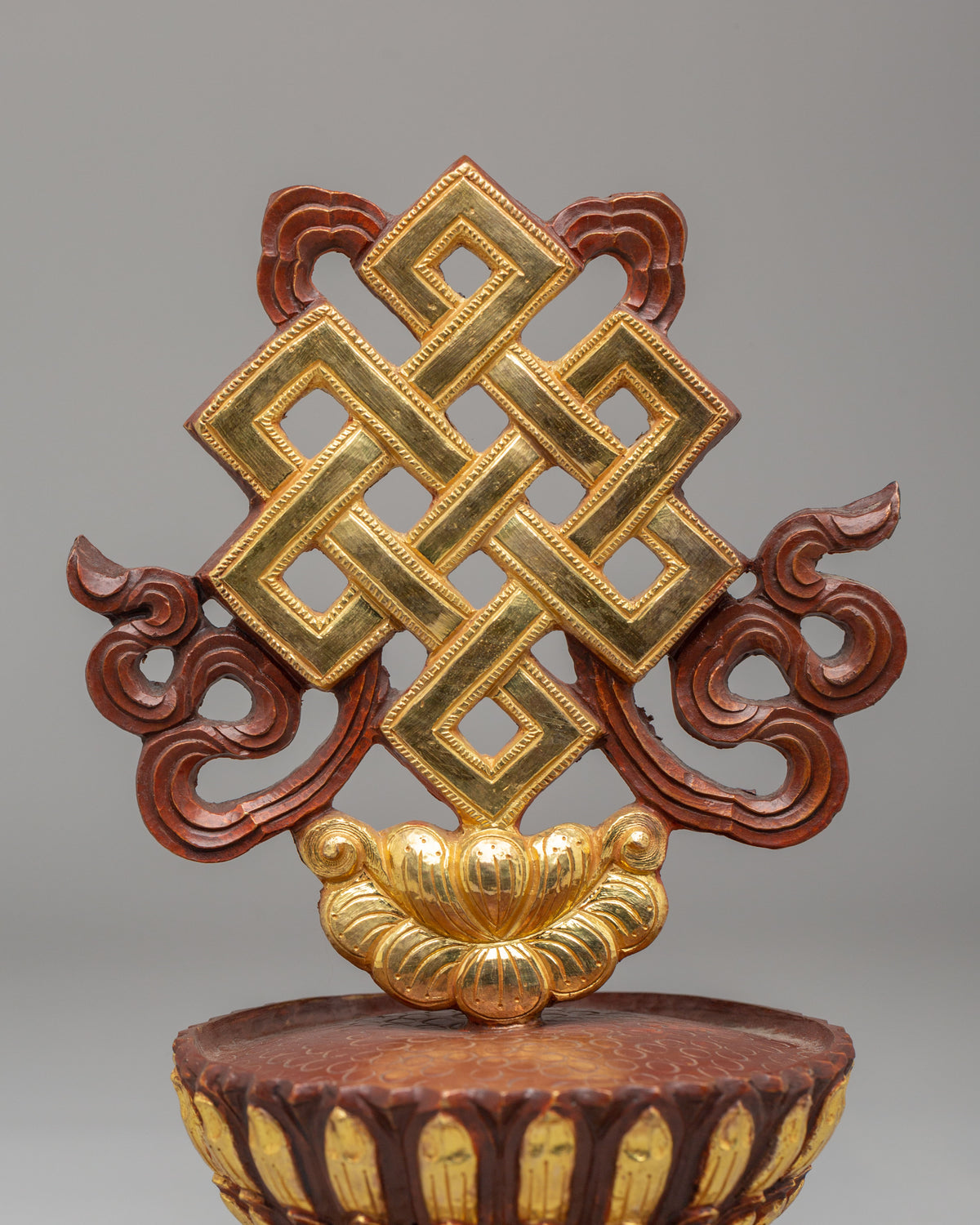 Eight Auspicious Symbols Set | Handmade Tibetan Altar Decor