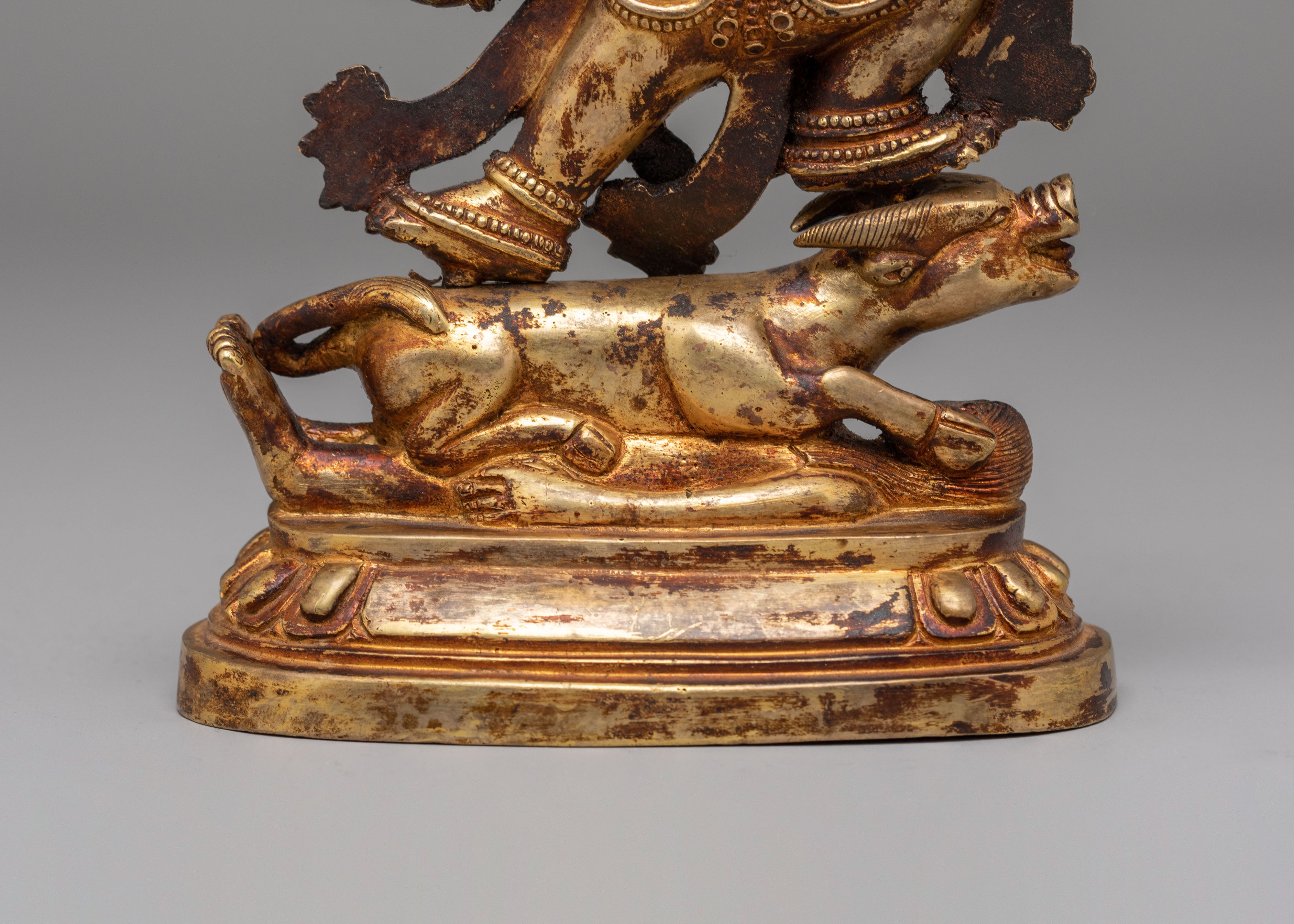 Lord of Death Yama Dharmaraja Sculpture | Premium Guardian of Justice Statue