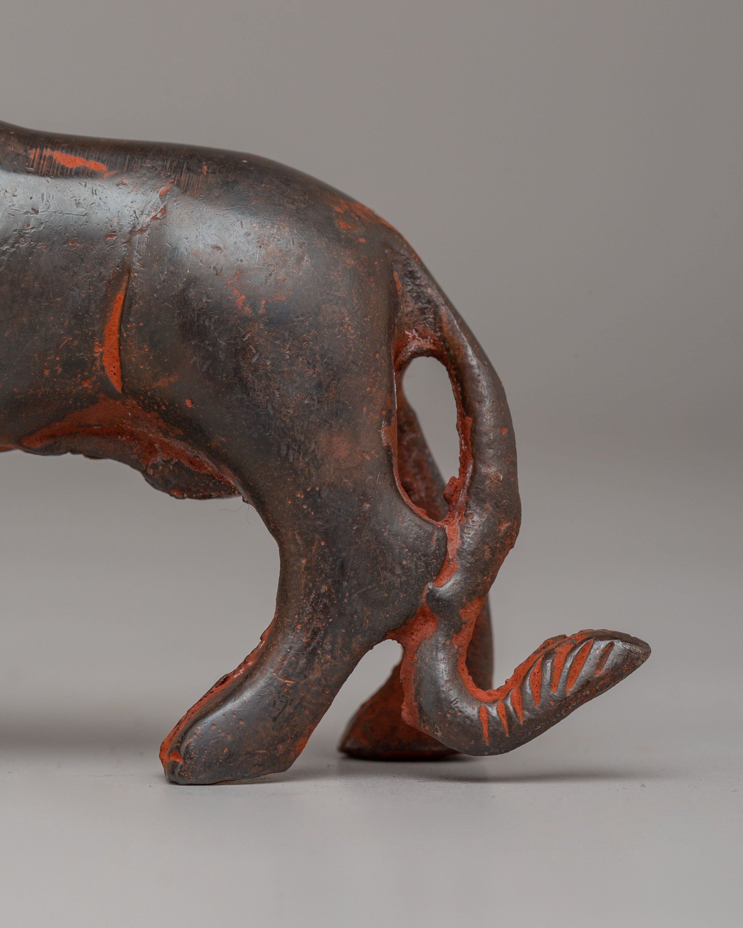 Traditional Lion | Hand Carved Wooden Lion