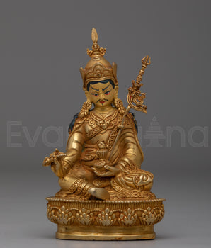 Handcrafted Guru Rinpoche Buddhist Statue