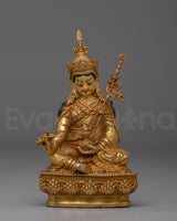 Handcrafted Guru Rinpoche Buddhist Statue