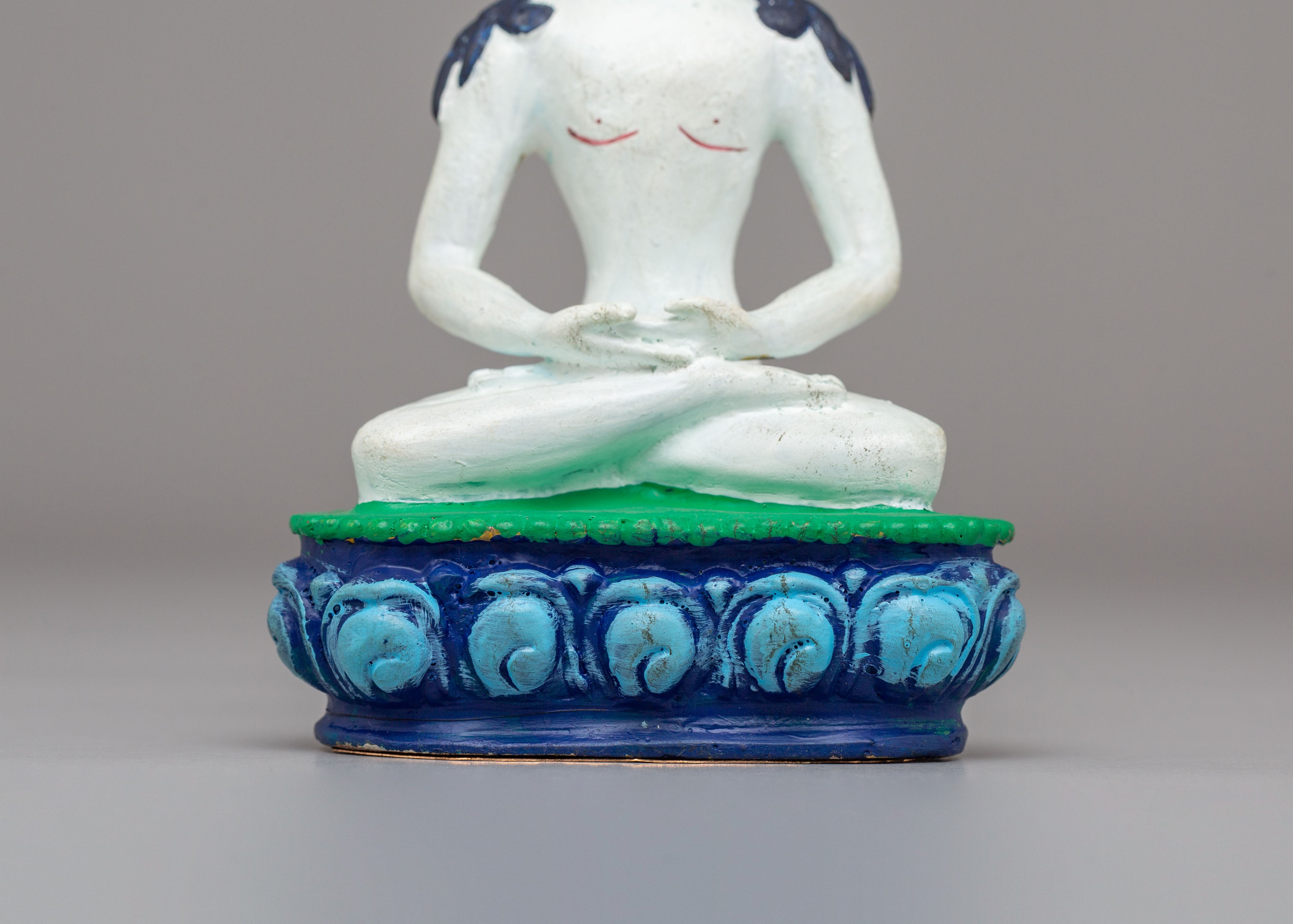 Sacred Tapihrista Meditation Statue | Copper Buddhist Altar Sculpture