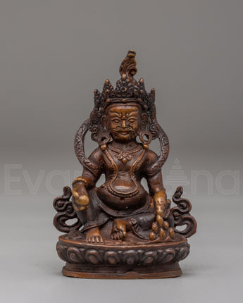Yellow Dzambhala Statue