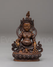 Yellow Dzambhala Statue