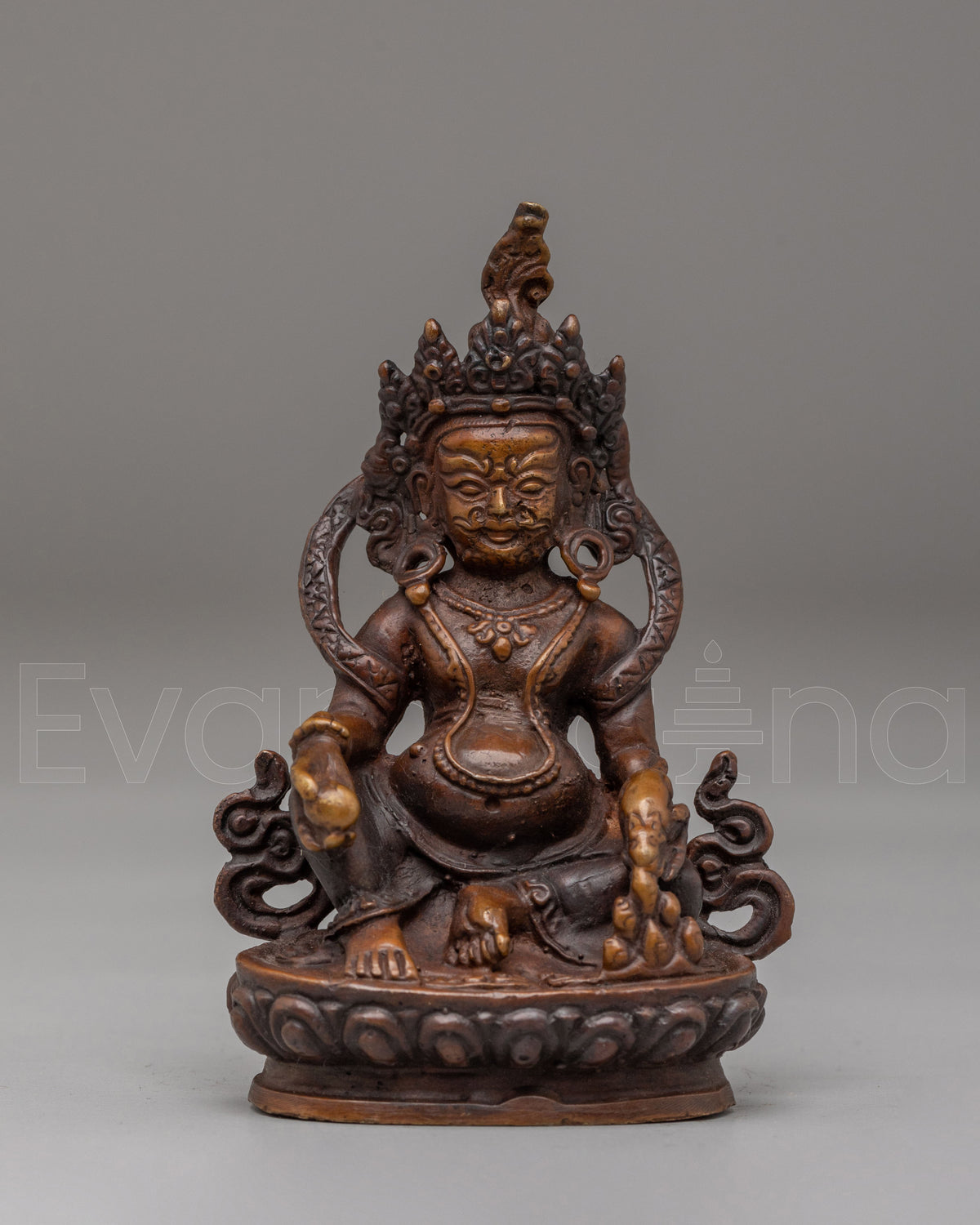Yellow Dzambhala Statue