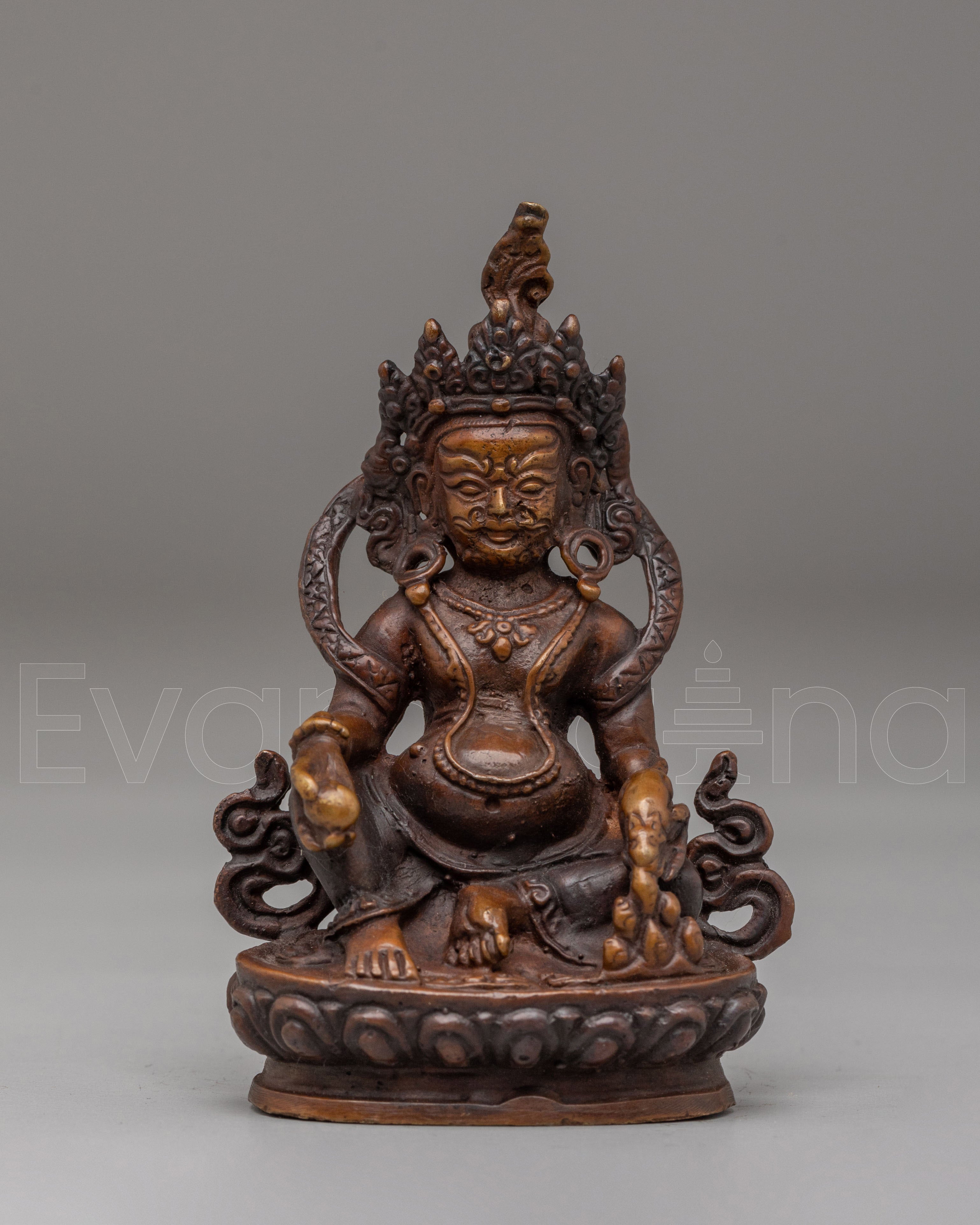 Yellow Dzambhala Statue