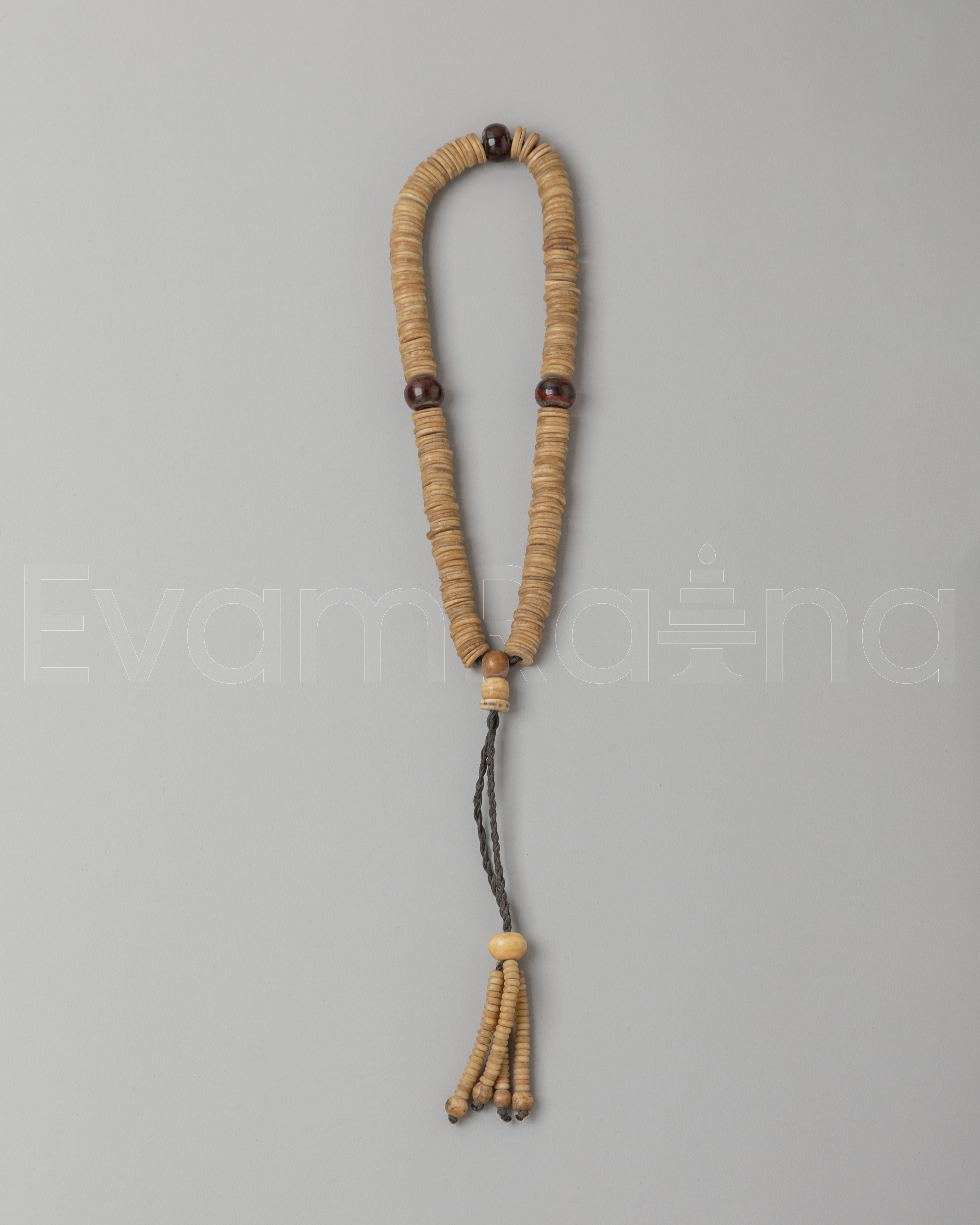 Sacred Buddhist Meditation Mala Beads | Ethically Sourced Yak Bone Mala