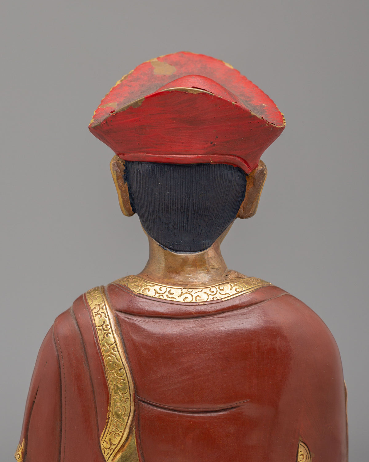 Handmade Buddhist Master Statue | Tibetan Artwork