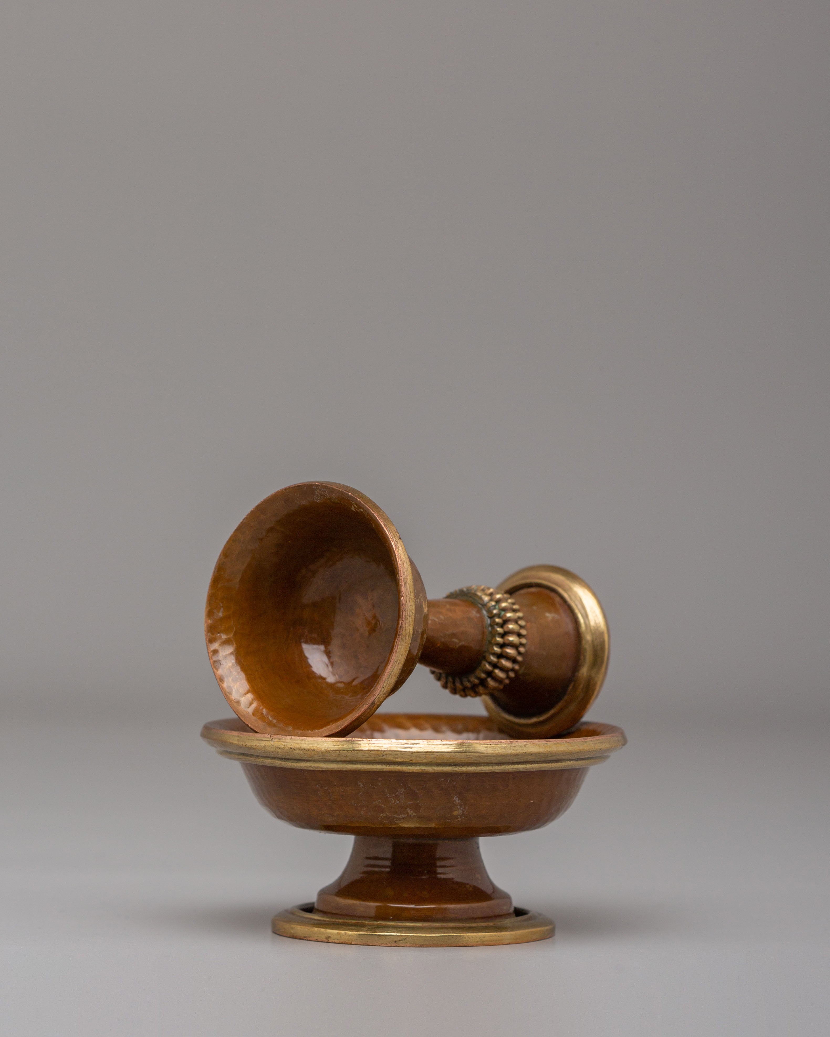 Buddhist Serkyem Offering Bowl | Sacred Ritual Bowl for Spiritual Practices