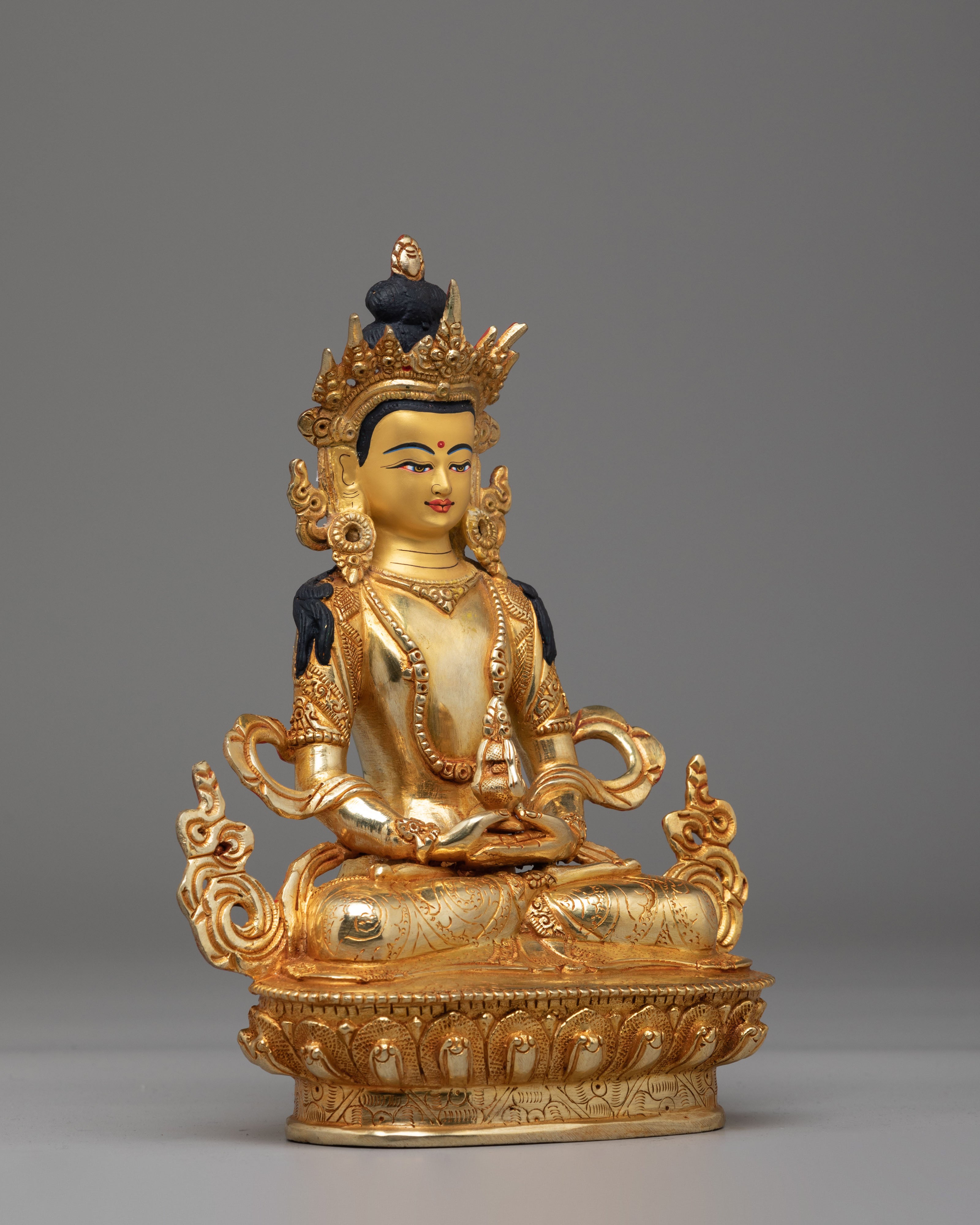 Longevity Amitayus Statue | Tibetan Buddha of Infinite Life