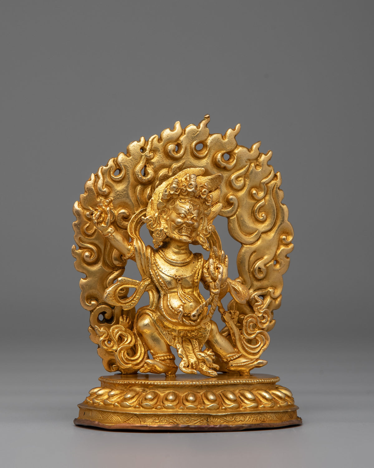 Himalayan Vajrapani Statue | Buddhist Protector Deity