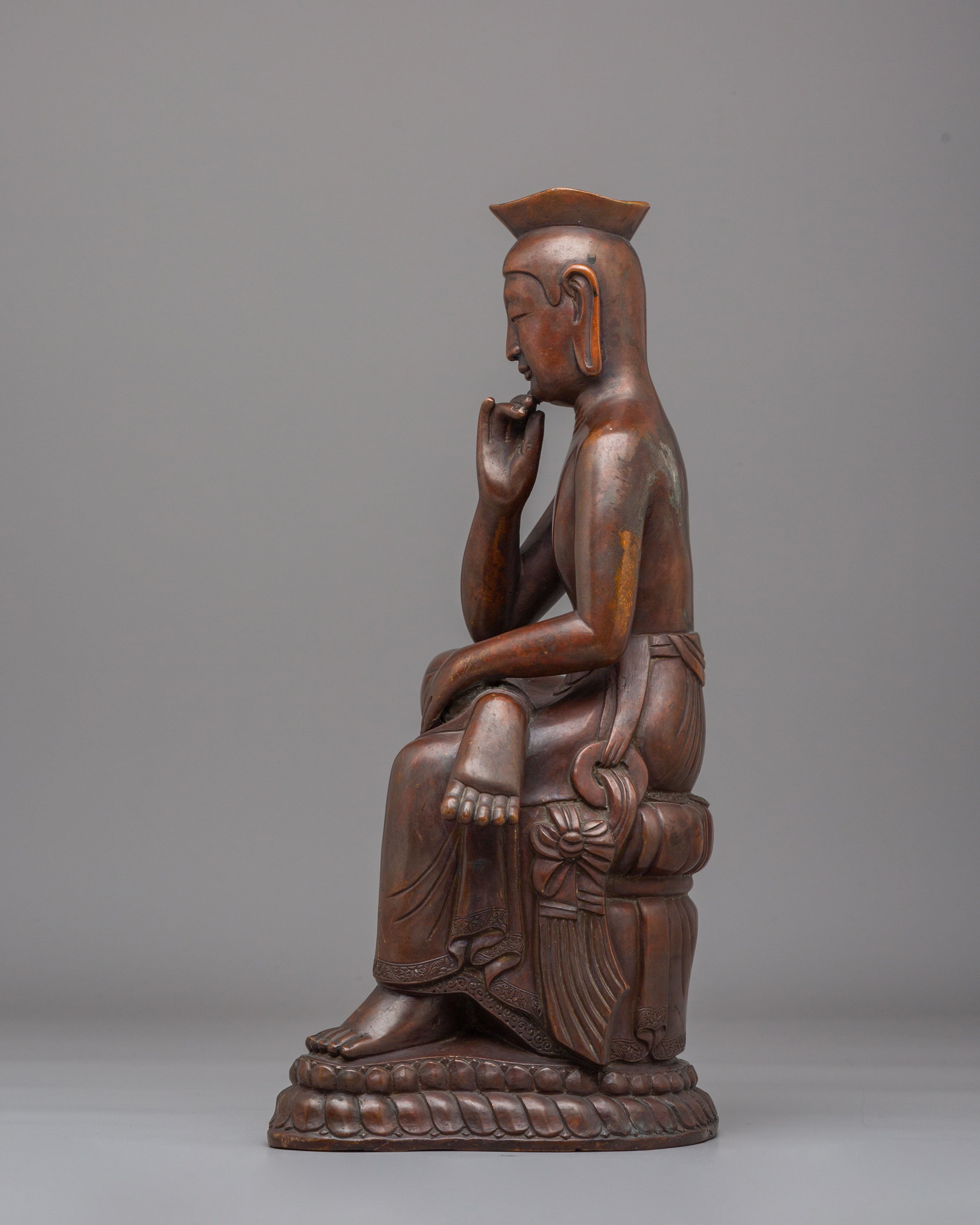 Tibetan Maitreya Buddha Sculpture | Symbol of Future Enlightenment