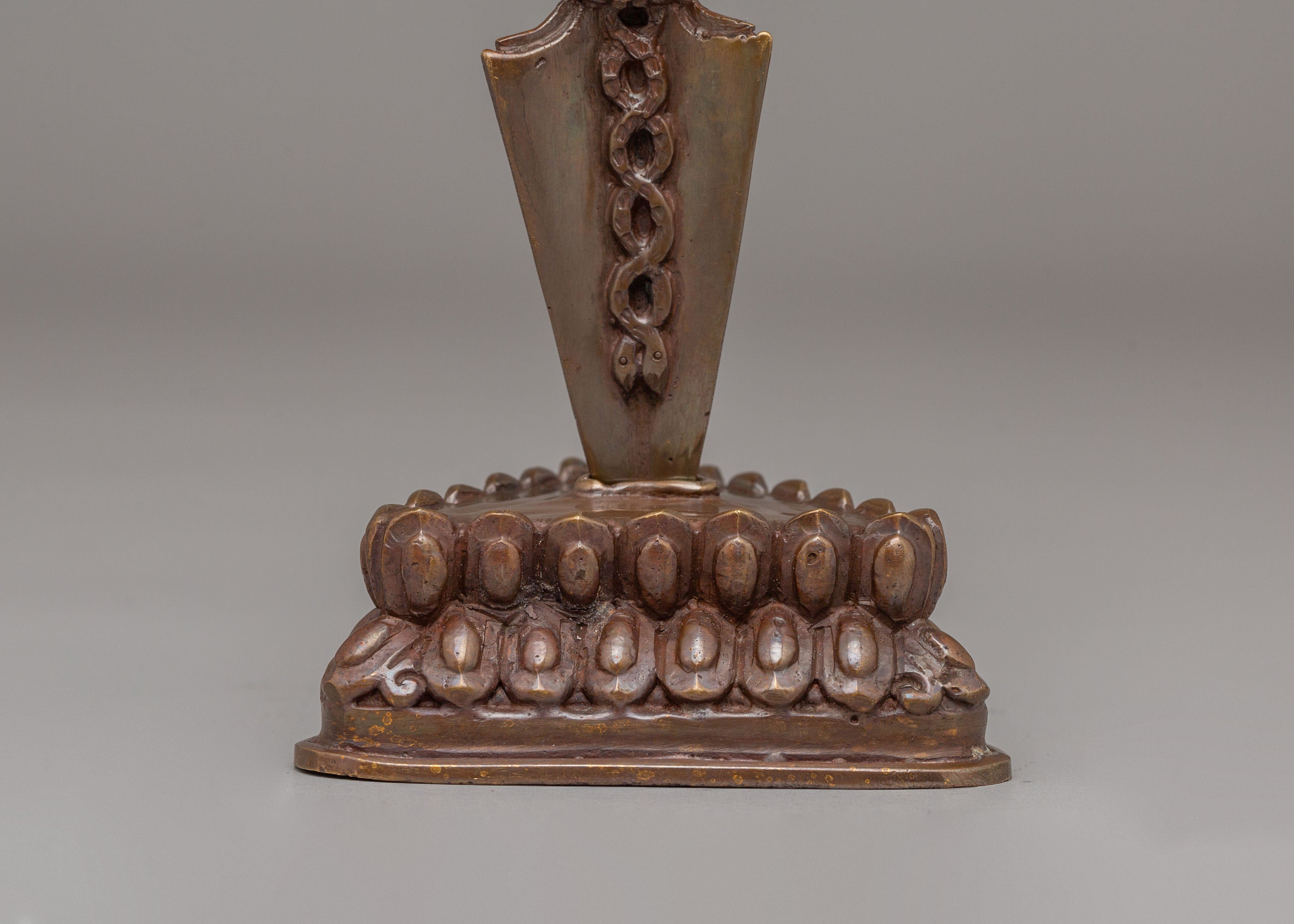 Vajrayana Phurba Ritual Dagger | A Symbol of Protection and Spiritual Strength