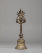 Handcrafted Antique Bronze Bell 