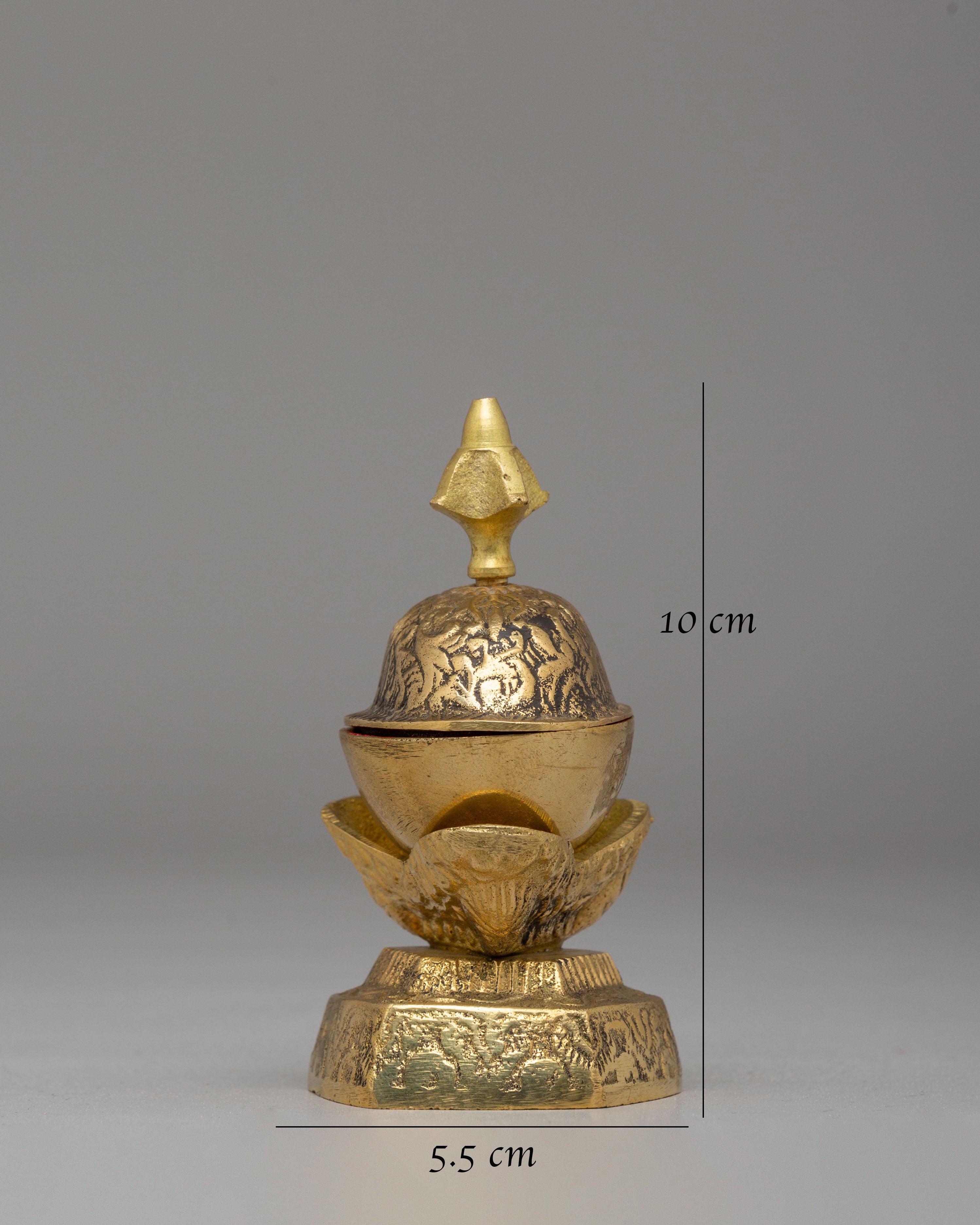 Sacred Buddhist Kapala Set for Altar | Ritual Offering Vessels