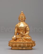 Traditional Shakyamuni Buddha Sculpture | Buddhist Figure