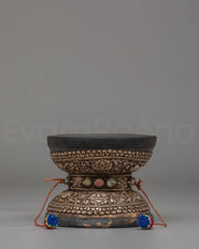 Handcrafted Damaru For Ritual Ceremonies  