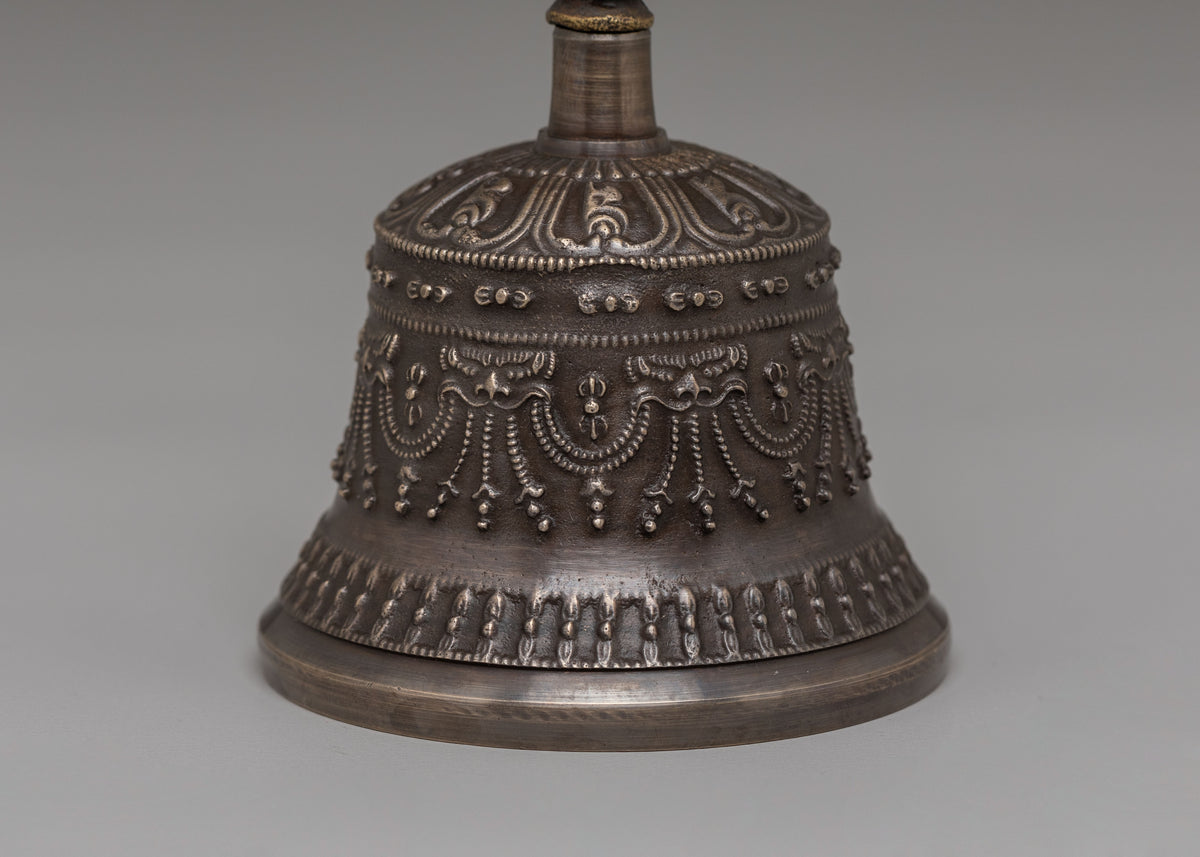 Handmade Vajra and Bell Set | Tibetan Ritual Tools for Spiritual Practice