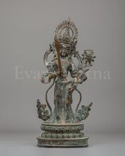 Handcrafted Manjushri Figurine