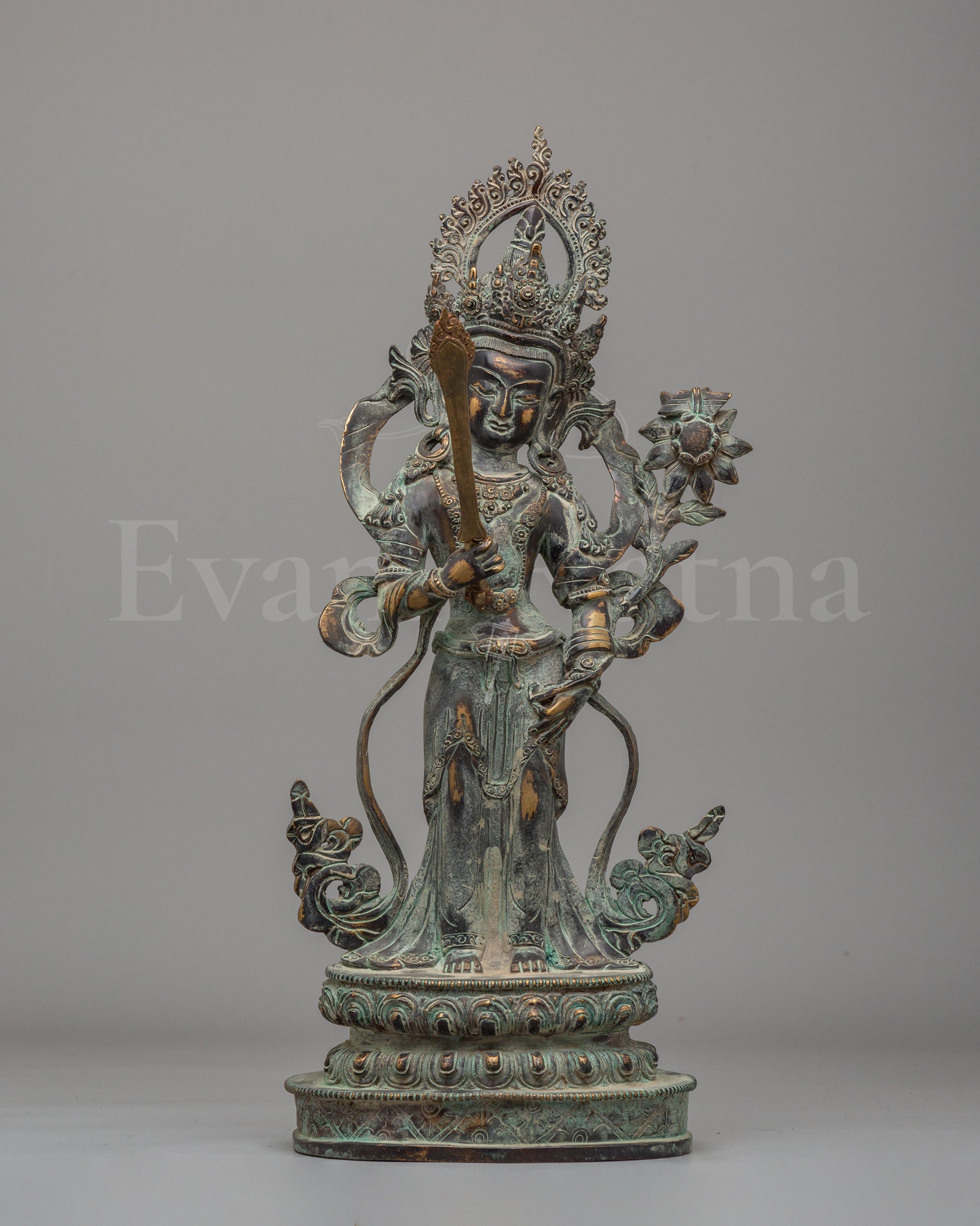 Handcrafted Manjushri Figurine