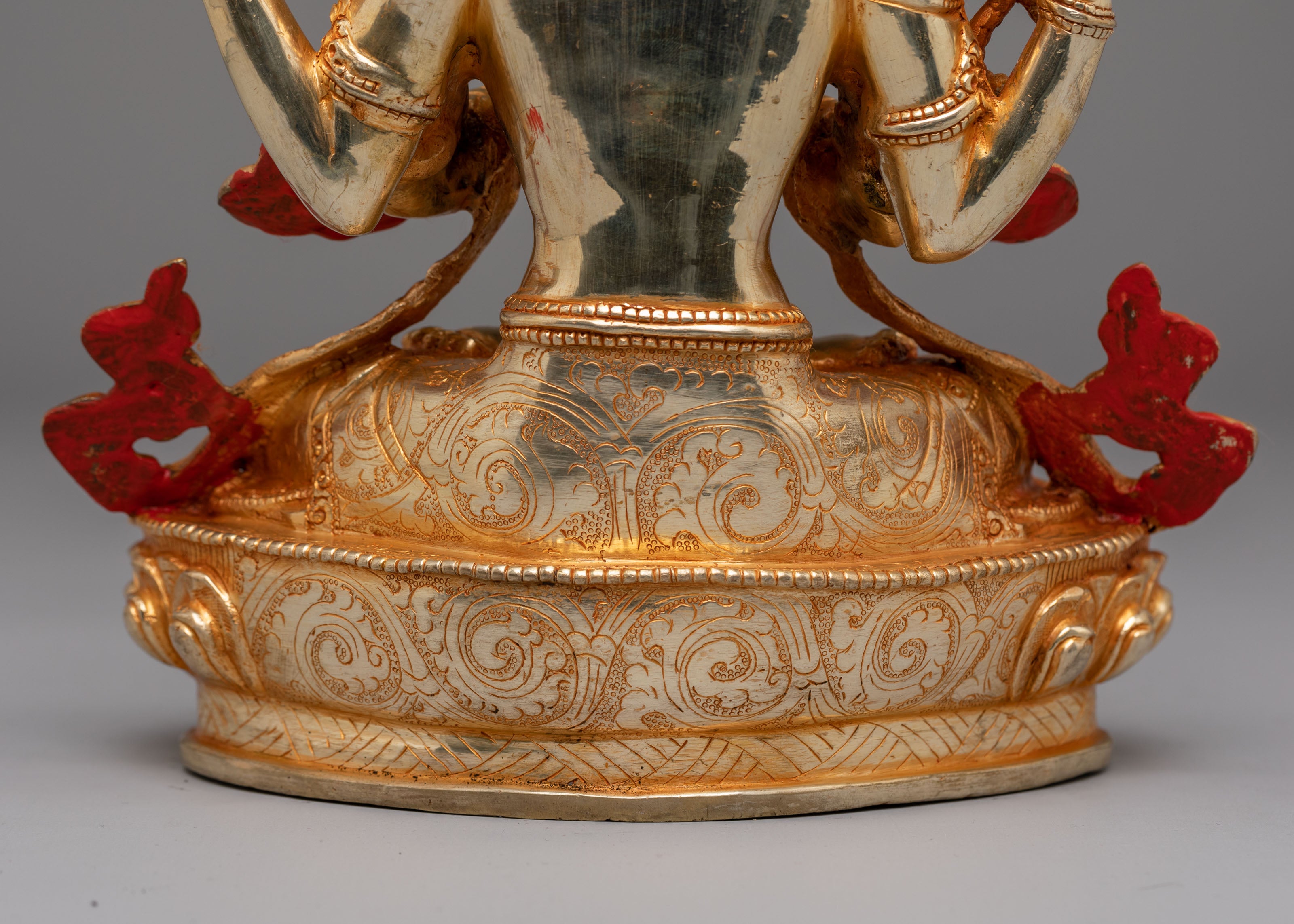 Traditional Chenrezig Altar Sculpture | Bodhisattva of Compassion