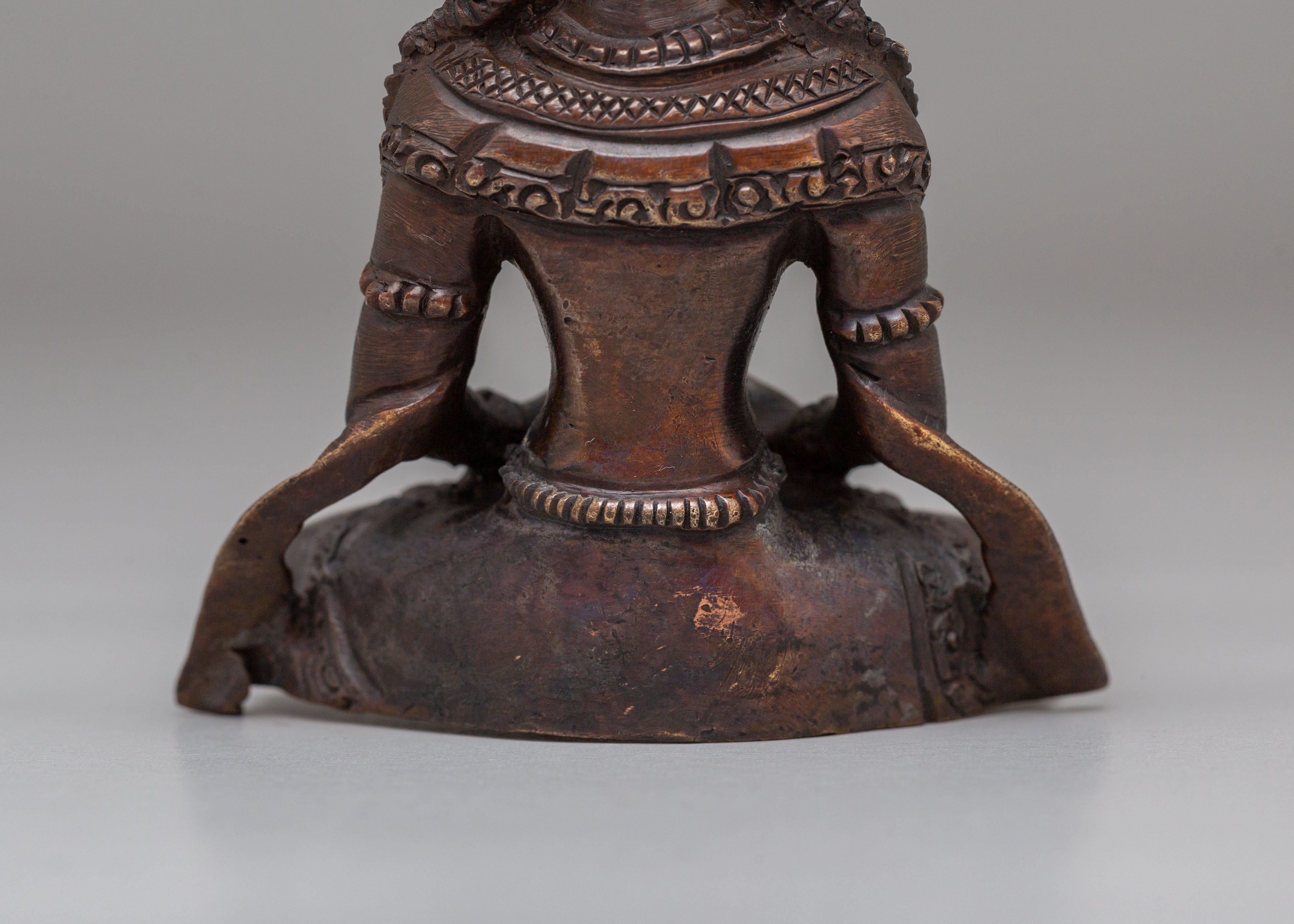 Sacred Tibetan Amitayus Buddha Statue | Symbol of Longevity