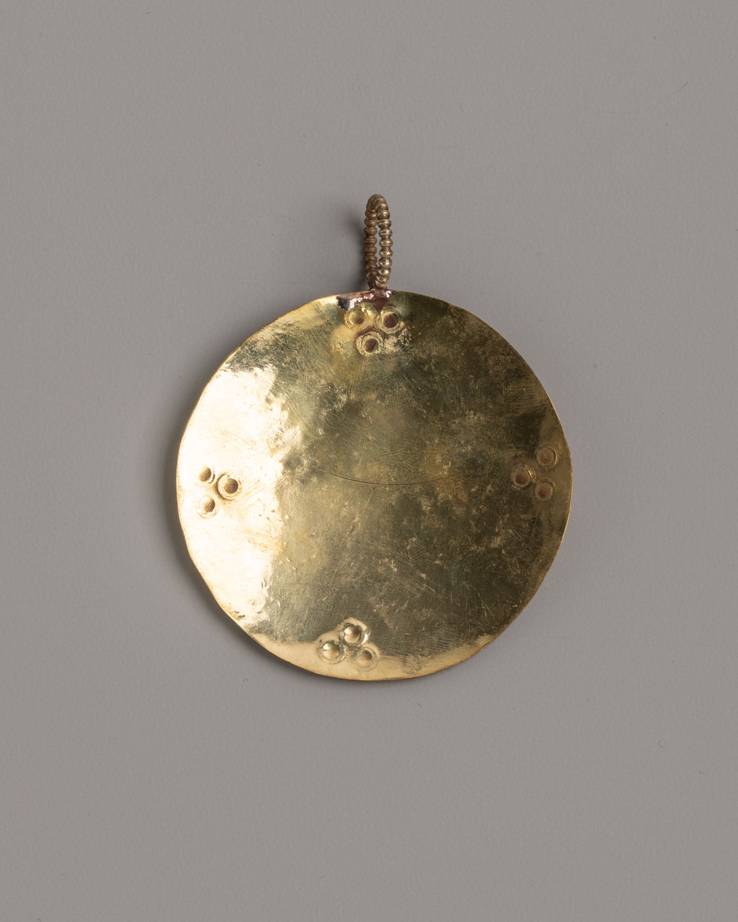 Sacred Tibetan Ritual Mirror | Tibetan Buddhist Melong