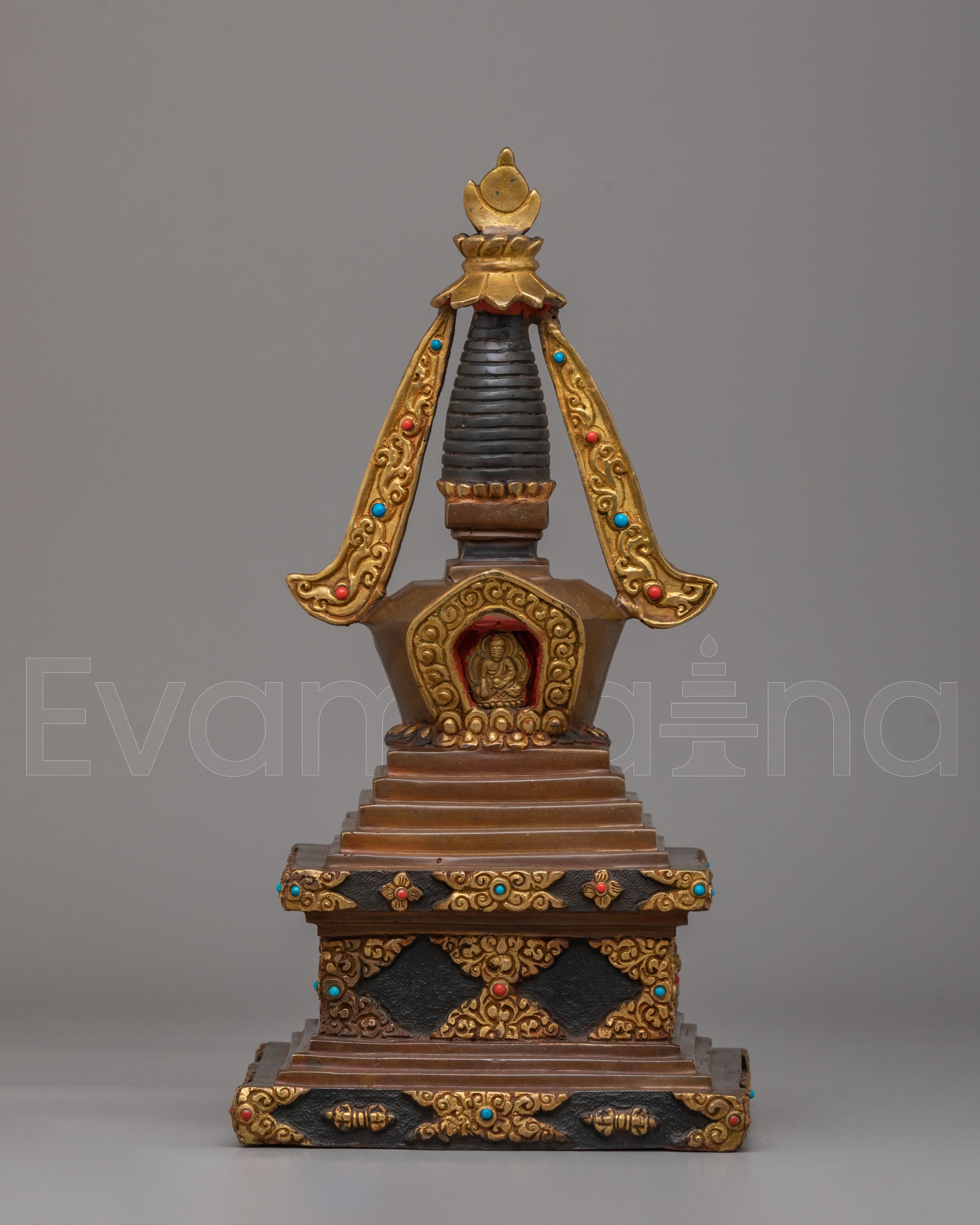 Handcrafted Altar Enlightenment Stupa