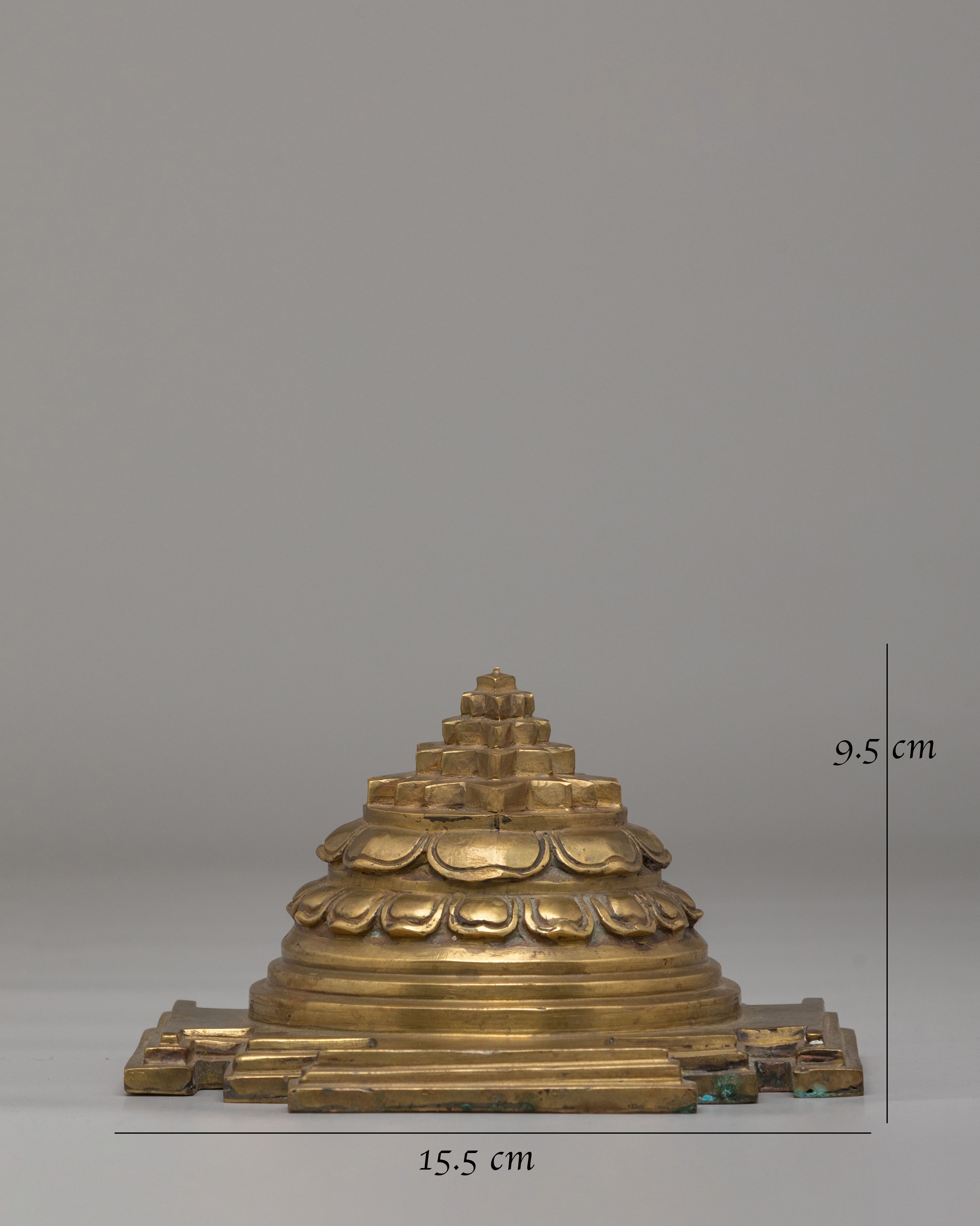 Copper Sri Yantra for Decor | Handcrafted Sacred Symbol of Feminine Power