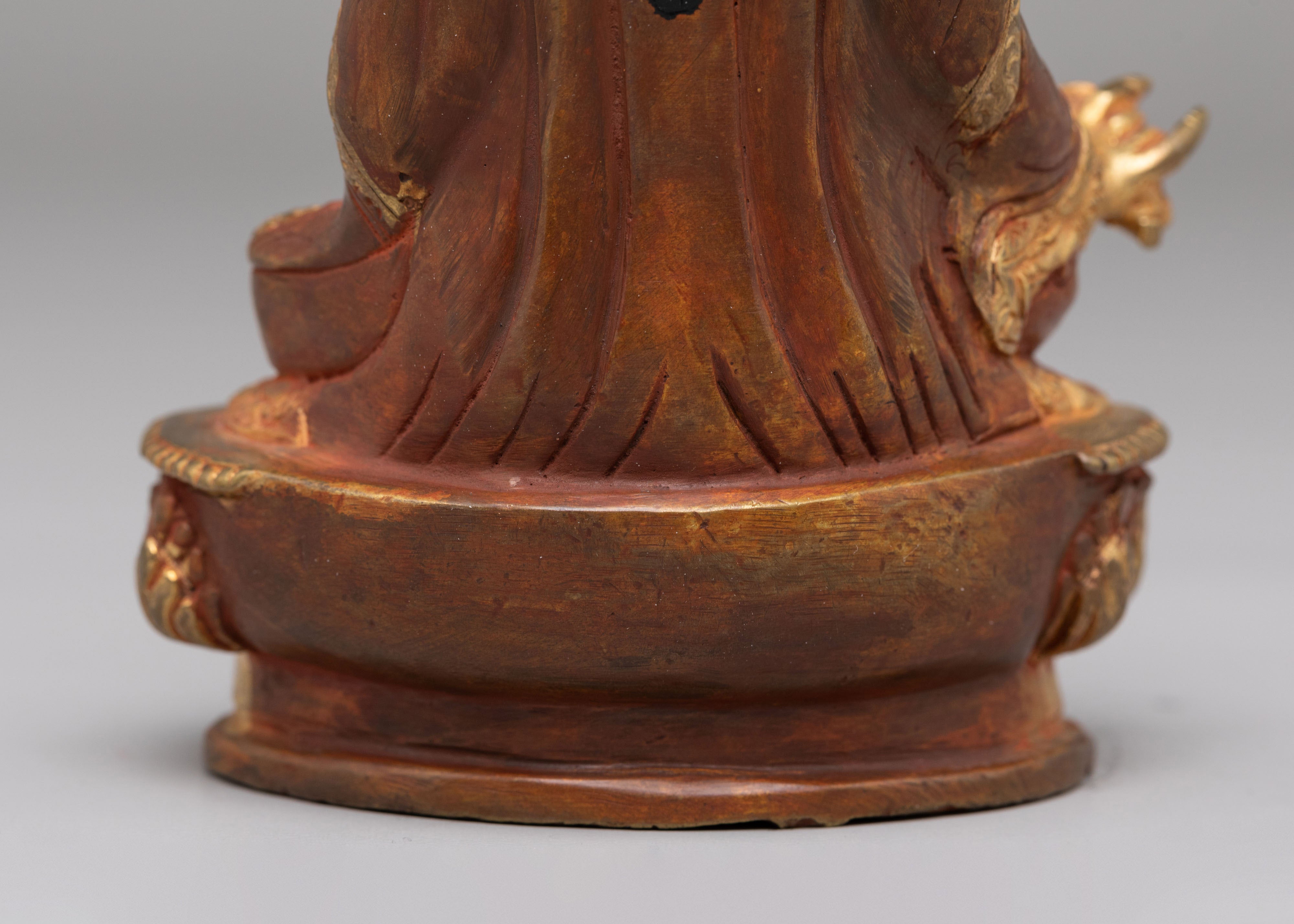 Traditional Padmasambhava Sculpture | Guru Rinpoche Statue