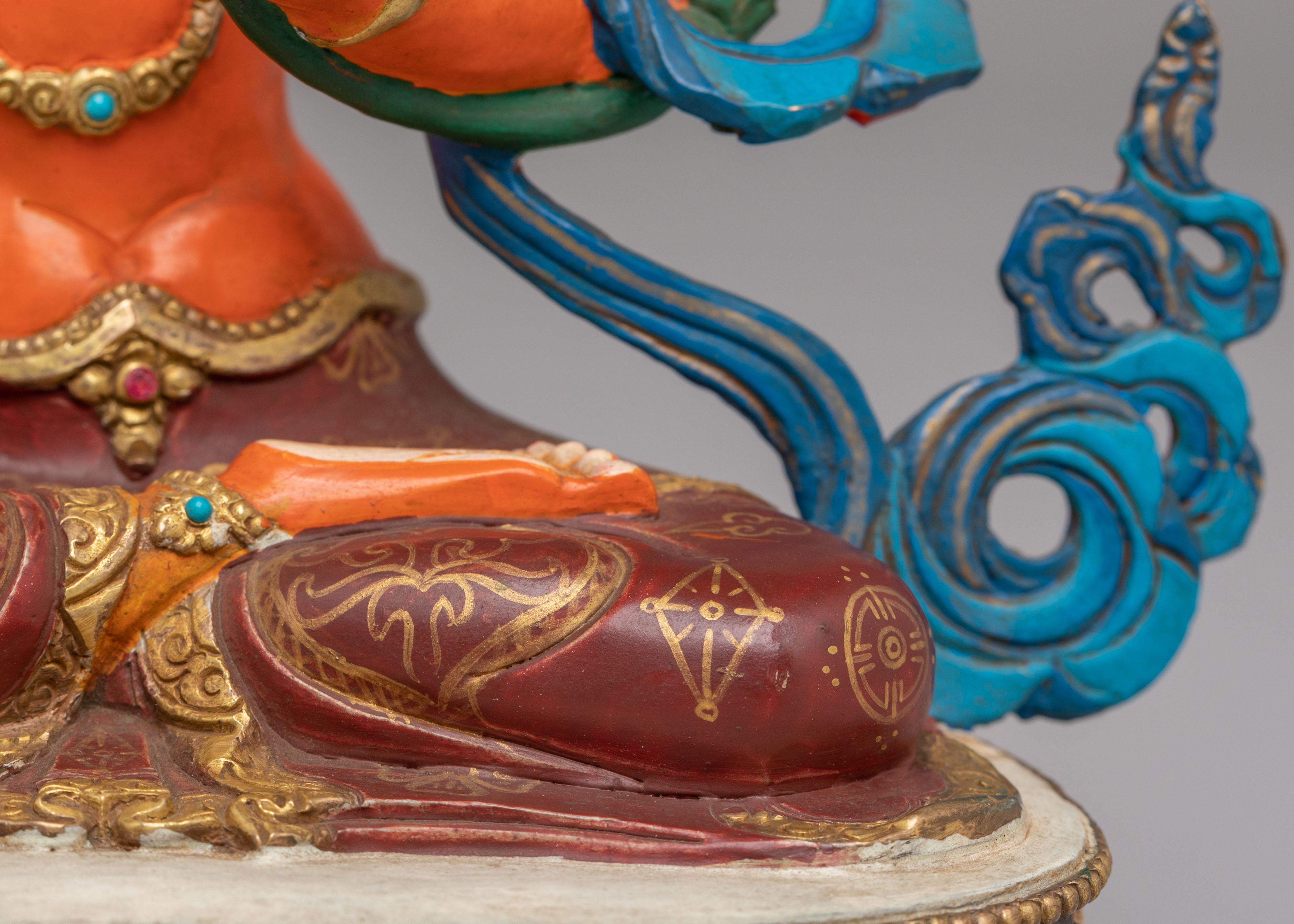 Manjushri Meditation Altar Statue | Buddha of Wisdom & Enlightenment