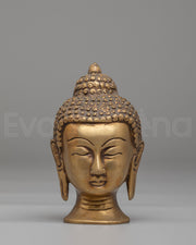 Buddha Head Statue 