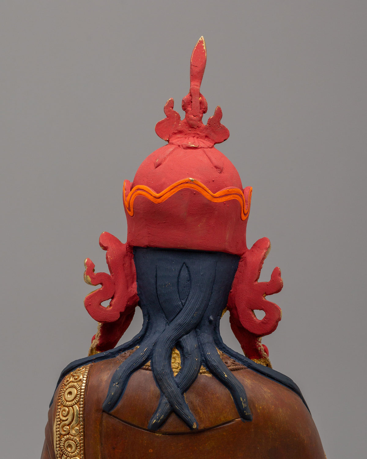 Spiritual Tibetan Guru Rinpoche Figurine | Symbol of Vajrayana Wisdom, Protection