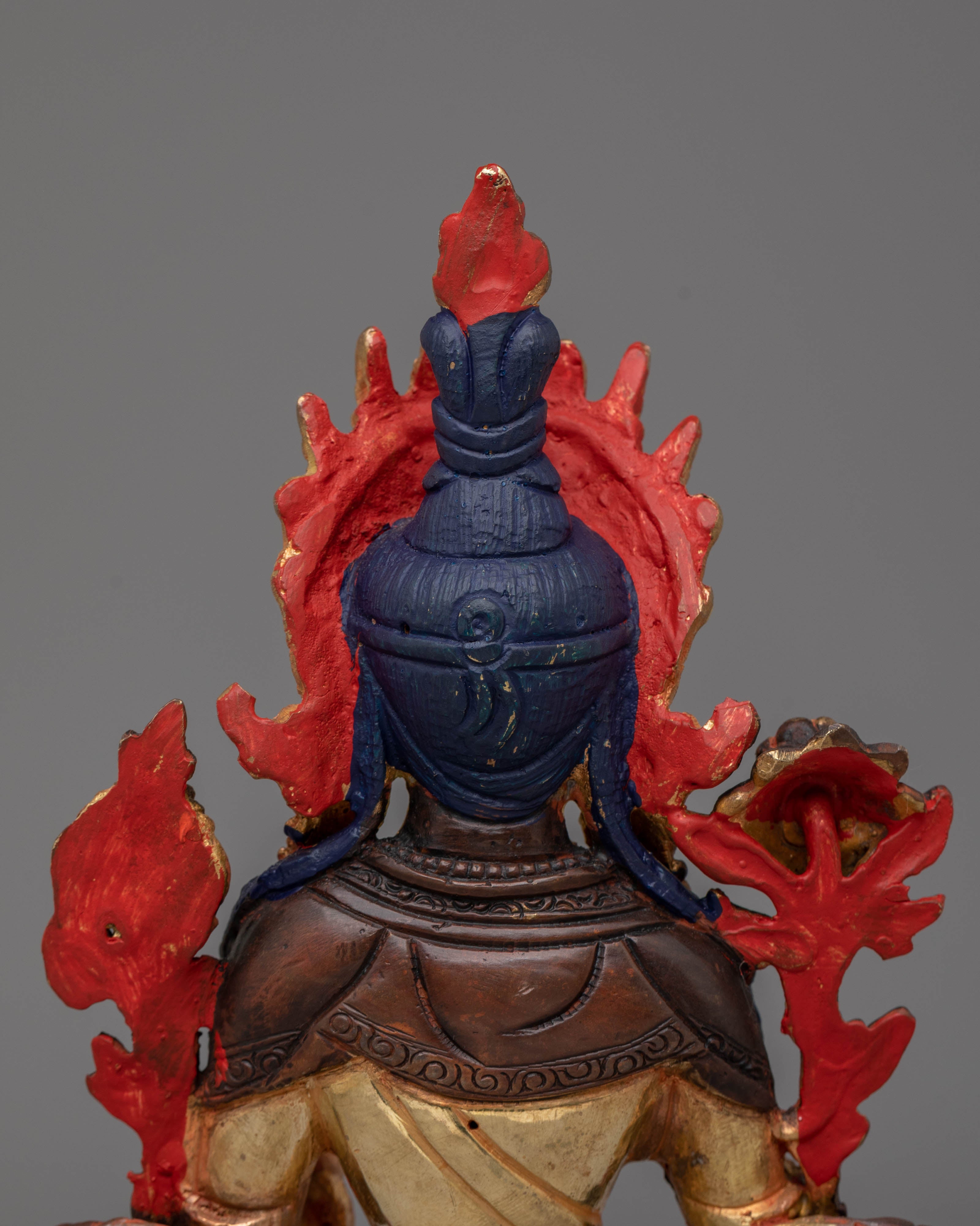 Green Tara Handcrafted Tibetan Sculpture | Himalayan Spiritual Art