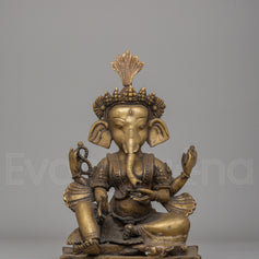 Spiritual Ganesh Sculpture for Wisdom