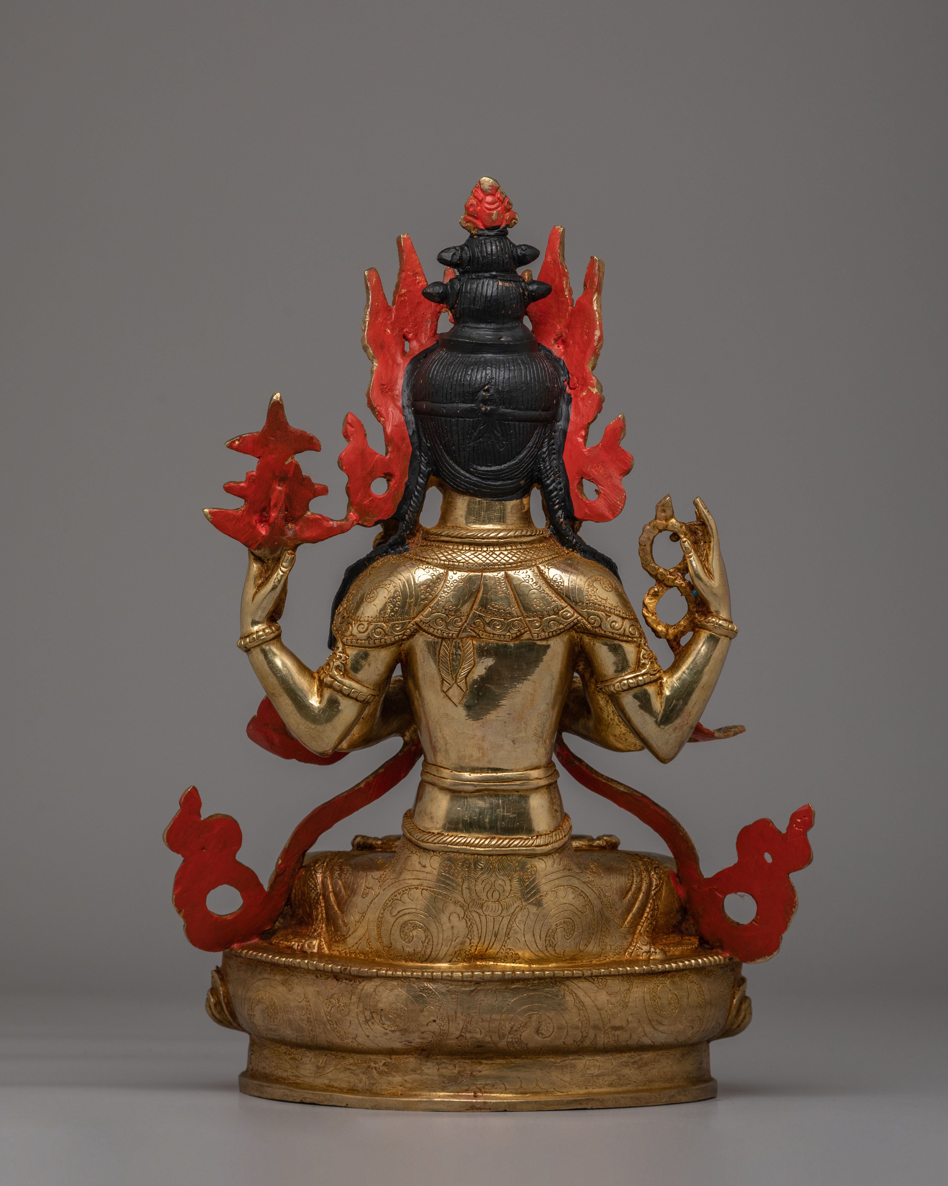 Handcrafted Avalokiteshvara Sculpture | Bodhisattva of Compassion