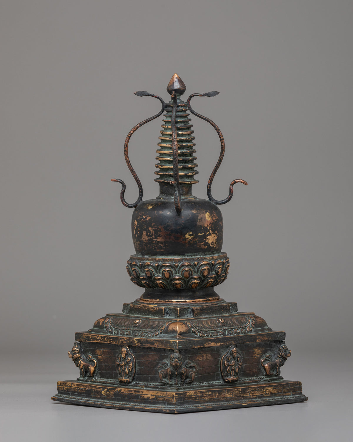Dharmadhatu Buddhist Stupa Set | Sacred Offering Stupas