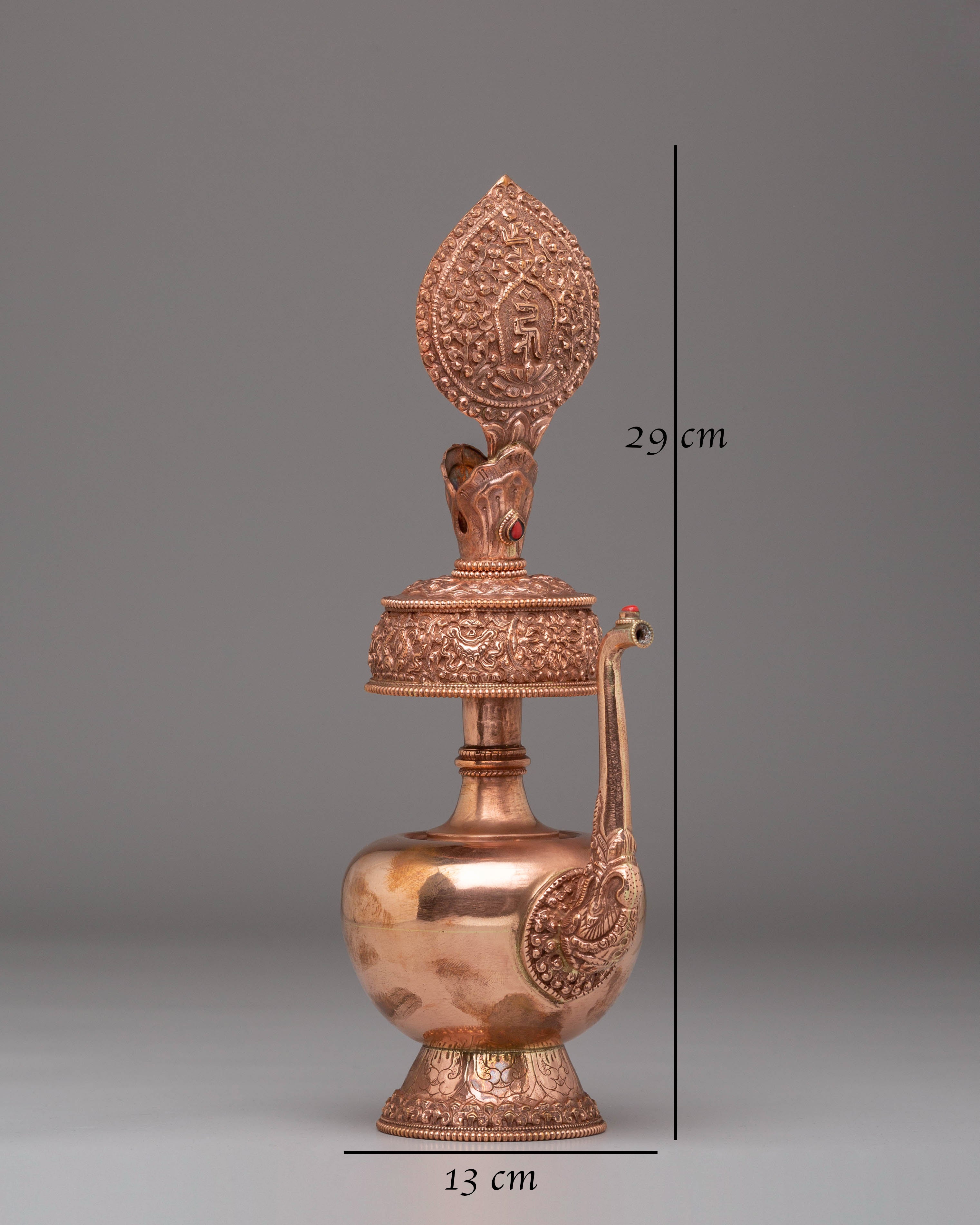 Tibetan Bhumba Offering Vessel | A Sacred Ritual Object for Spiritual Ceremonies